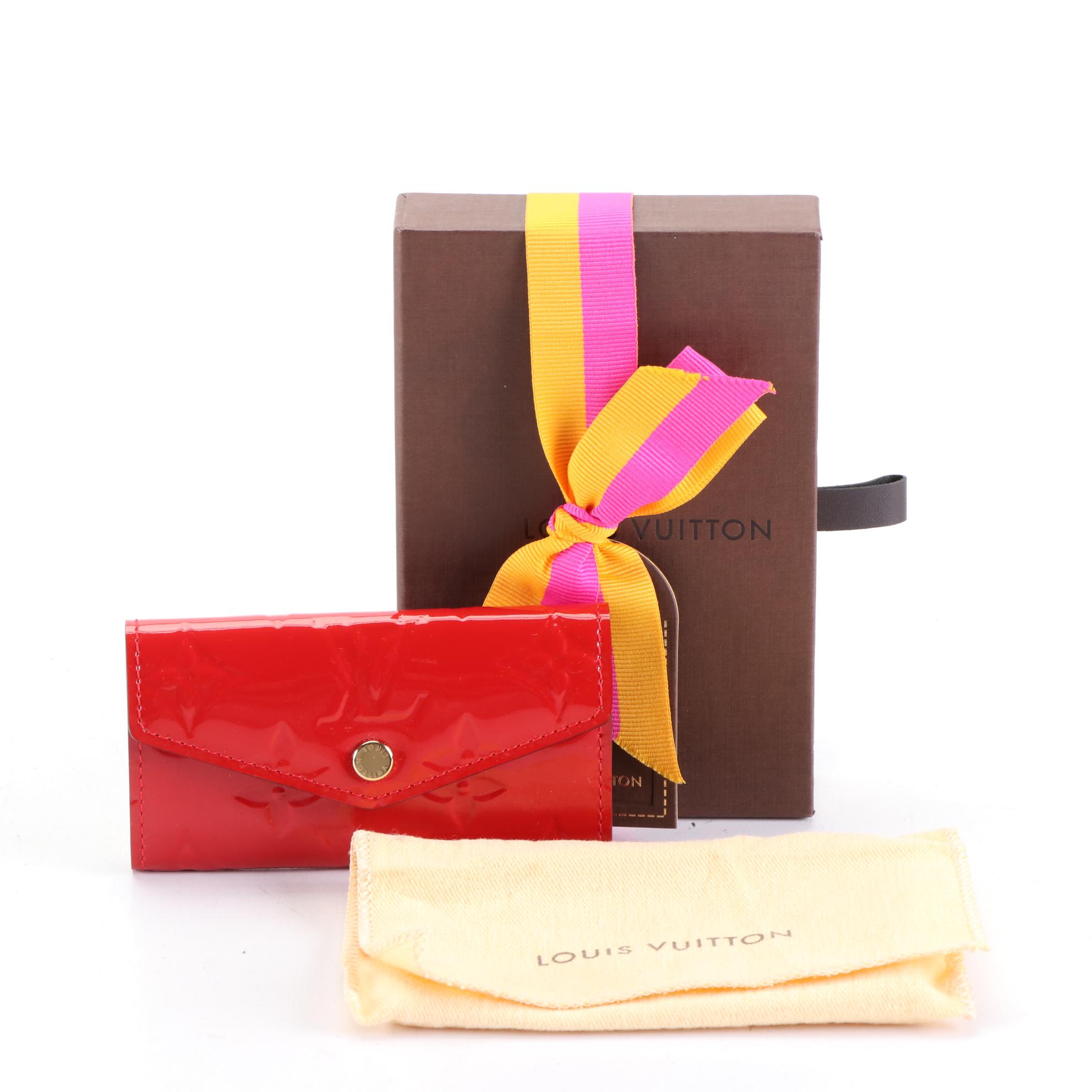 Louis Vuitton Four-Key Case in Monogram Vernis Leather