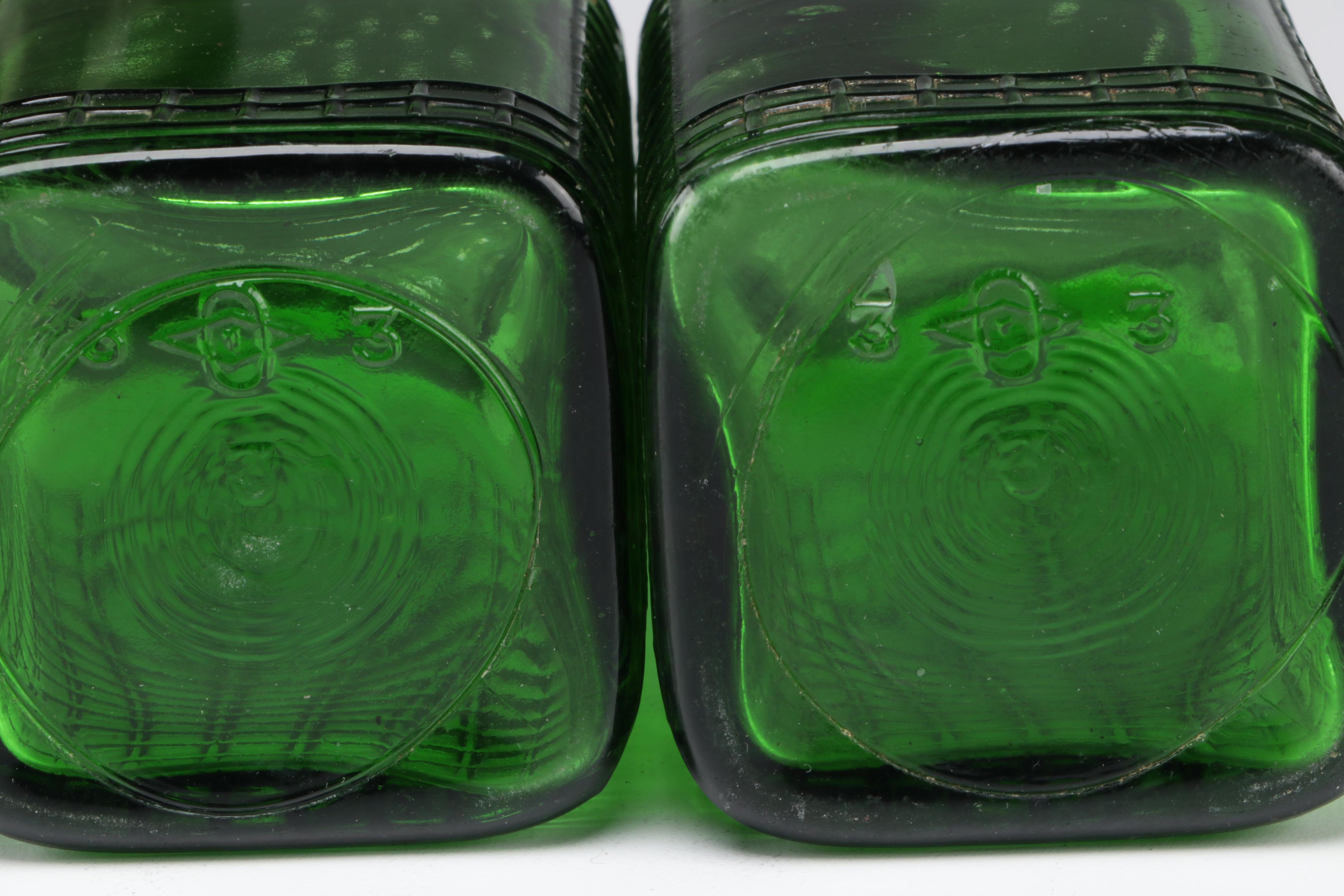 Owens-Illinois Shakers with Moon & Stars Lidded Candy Dish and Other Tableware