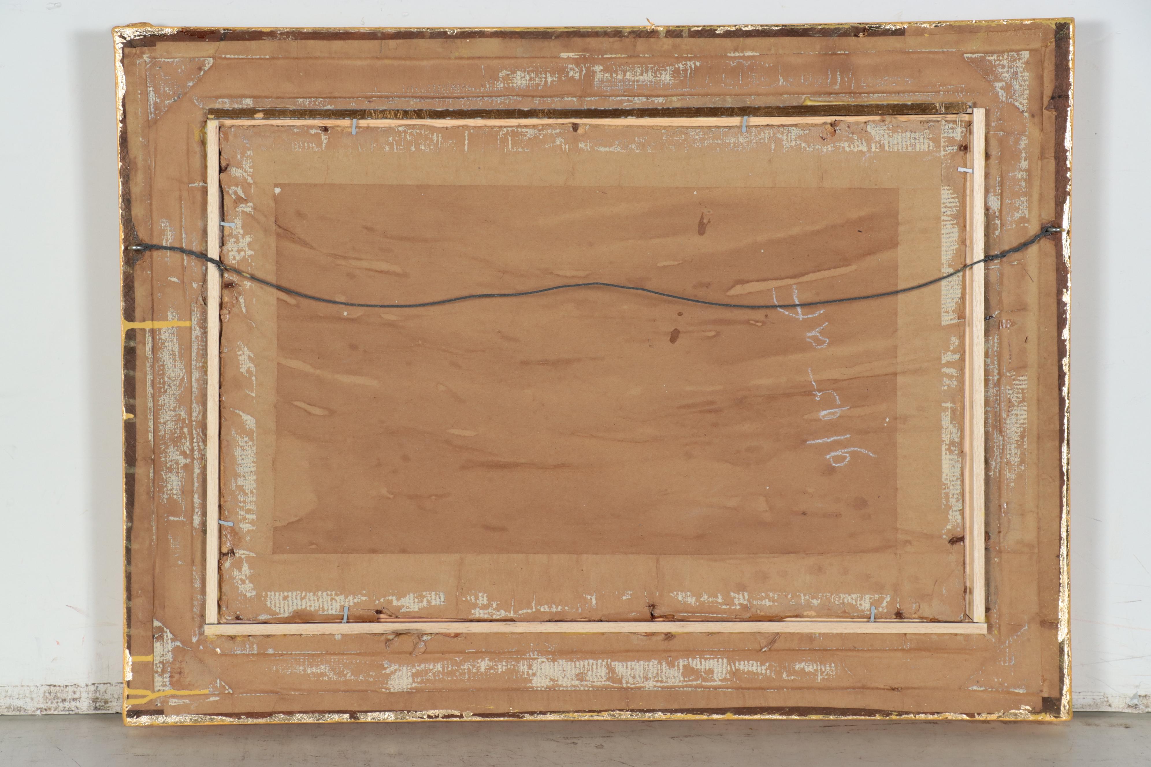 F. Forbes Oil Painting After Edwin Thomas Roberts "Naval Manoeuvres"