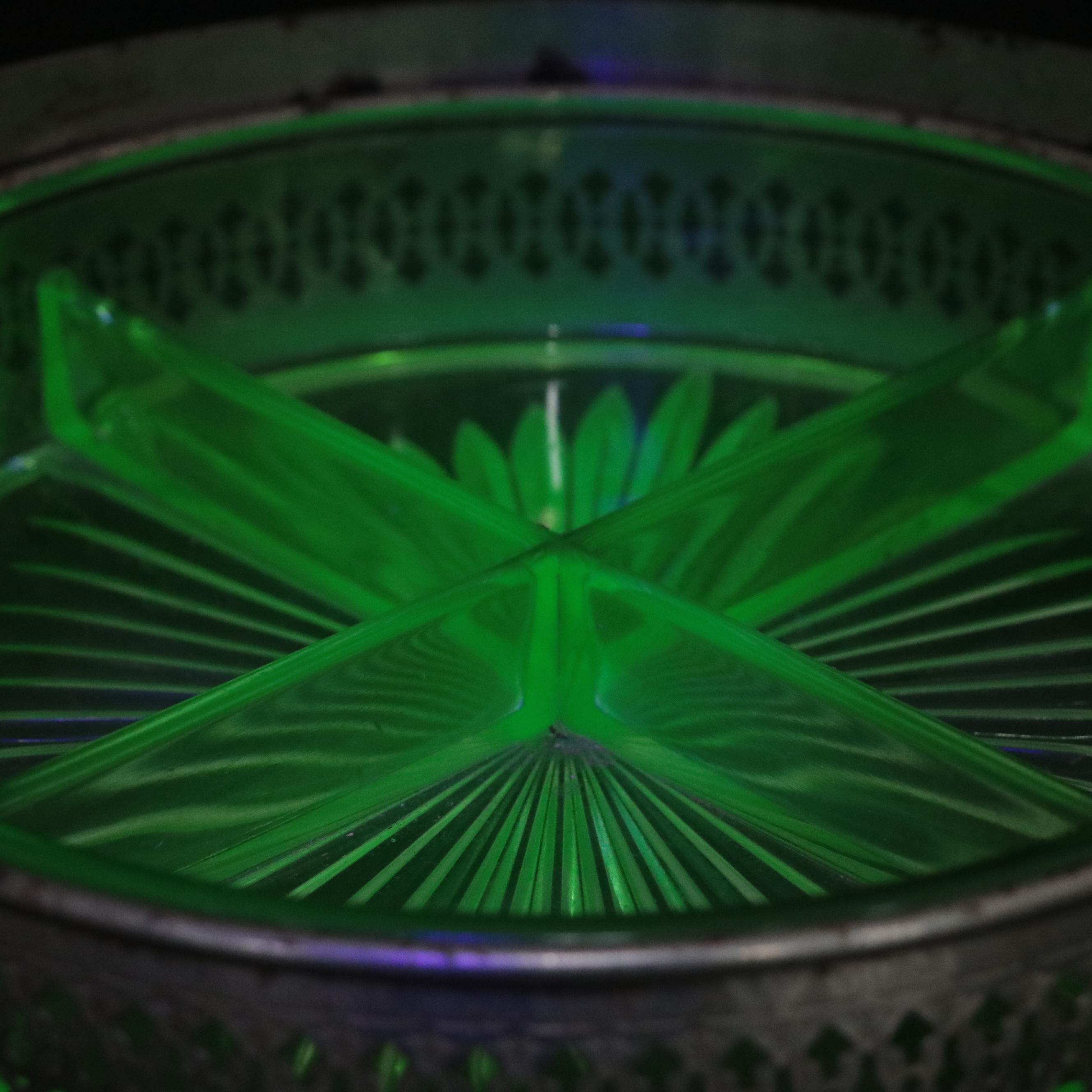 Owens-Illinois Shakers with Moon & Stars Lidded Candy Dish and Other Tableware