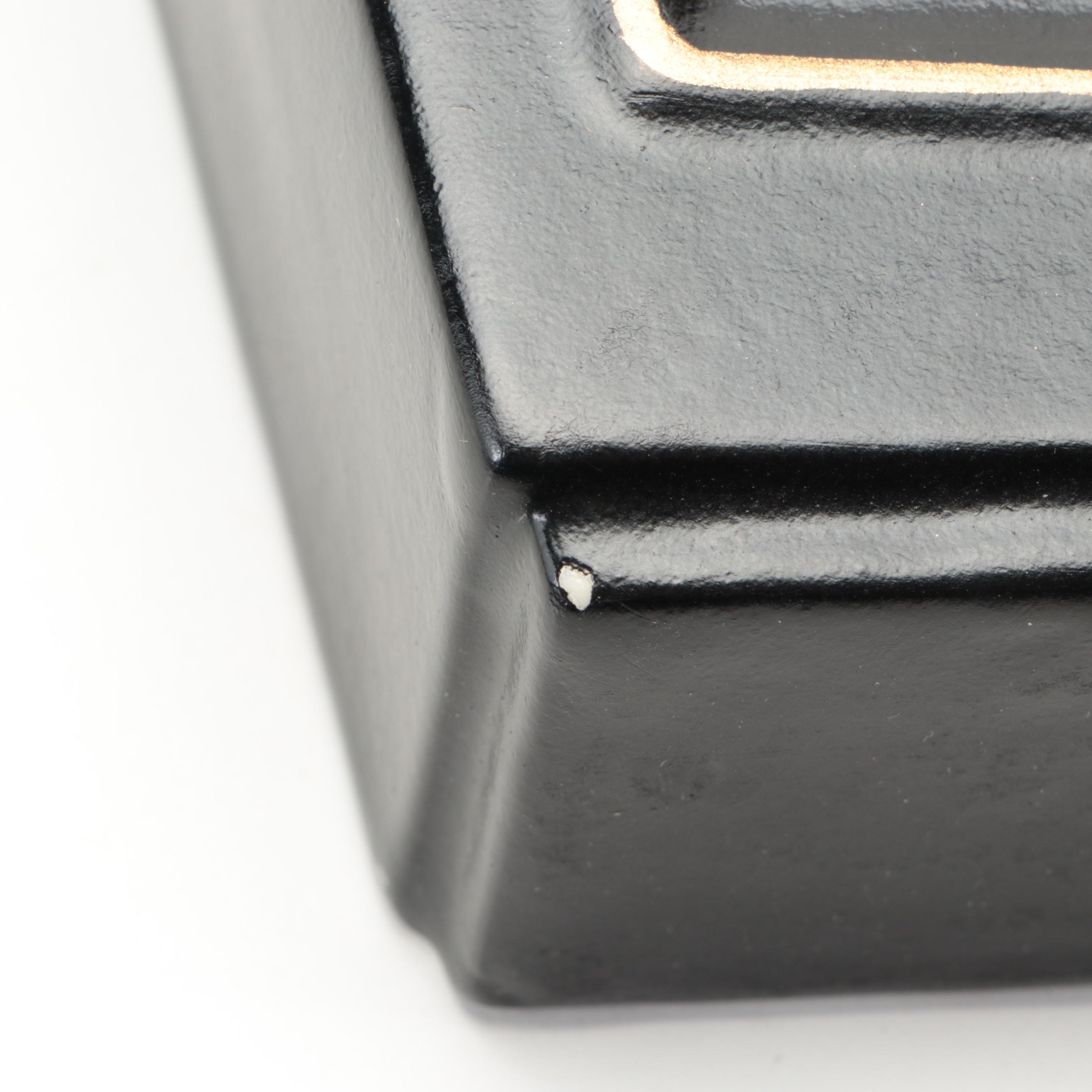 Hand-Painted Tole Style Porcelain Wall Pocket Vases