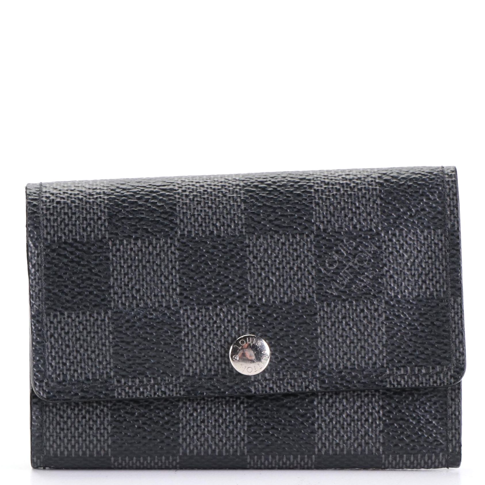 Louis Vuitton Six-Key Holder in Damier Graphite Canvas