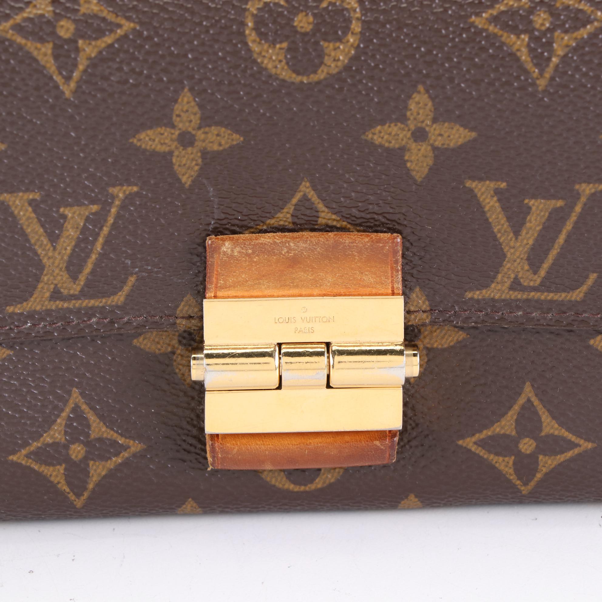 Louis Vuitton Elysee Wallet in Monogram Canvas and Leather
