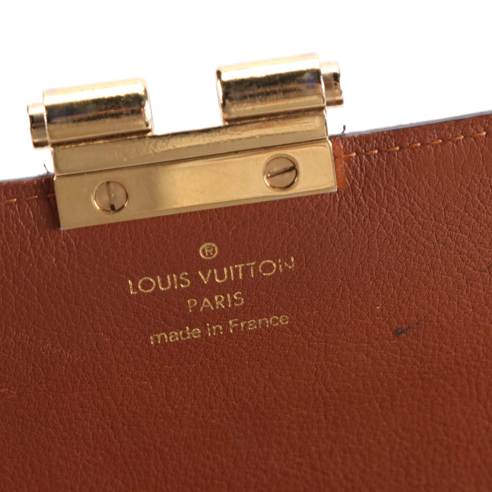 Louis Vuitton Elysee Wallet in Monogram Canvas and Leather