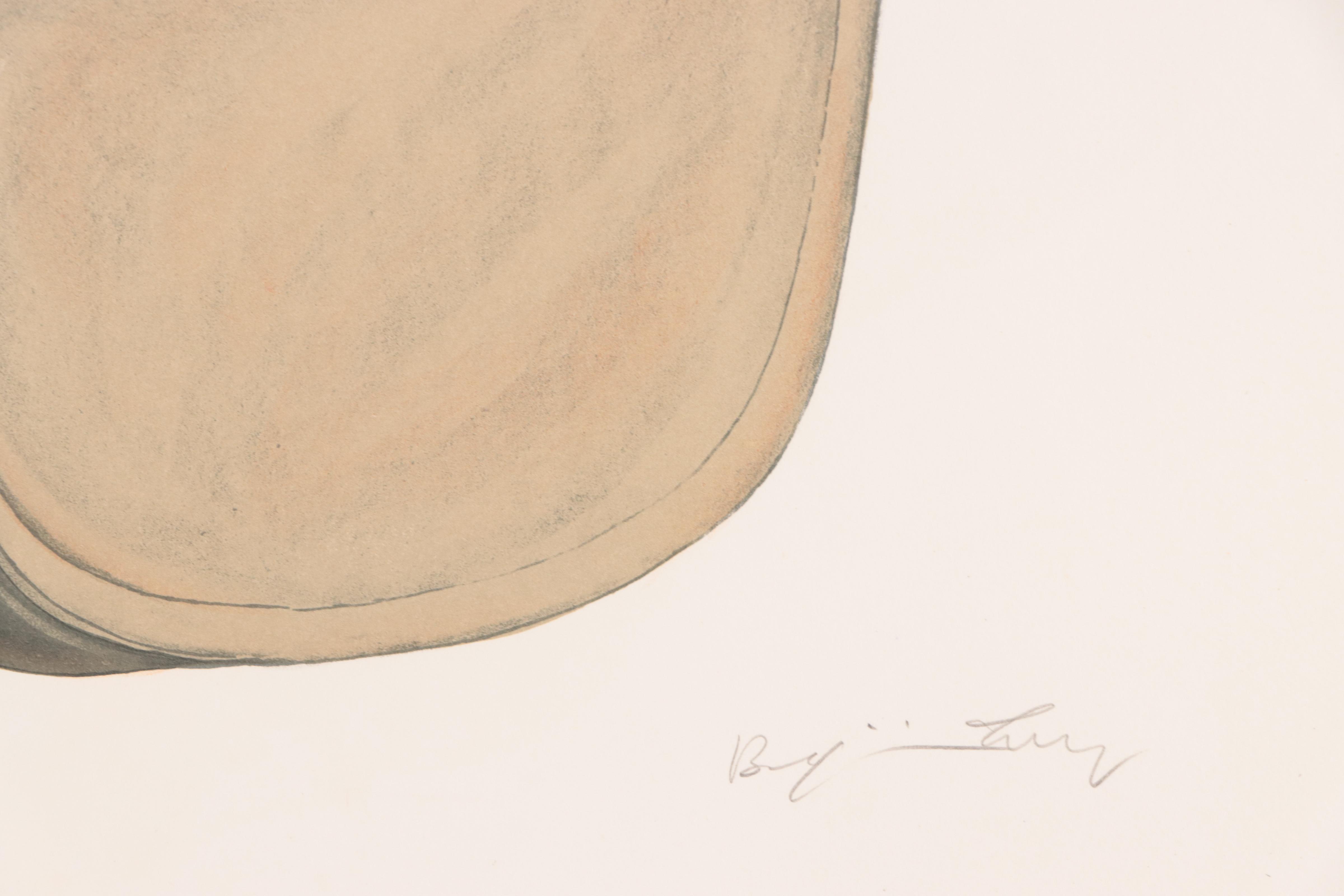 Benjamin Levy Color Lithograph "Canned Romance"