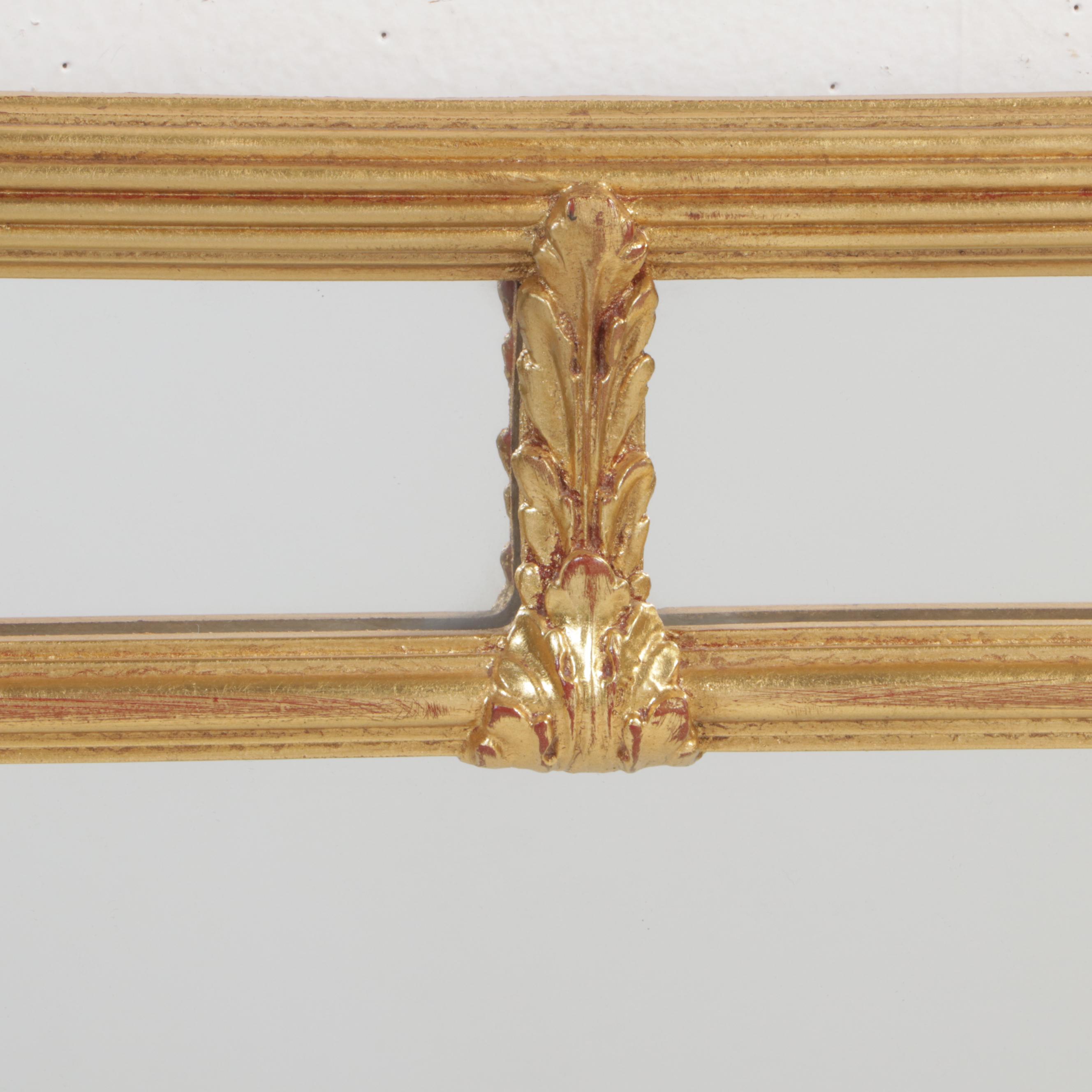 Carolina Mirror Company Louis XVI Style Giltwood and Composition Mirror