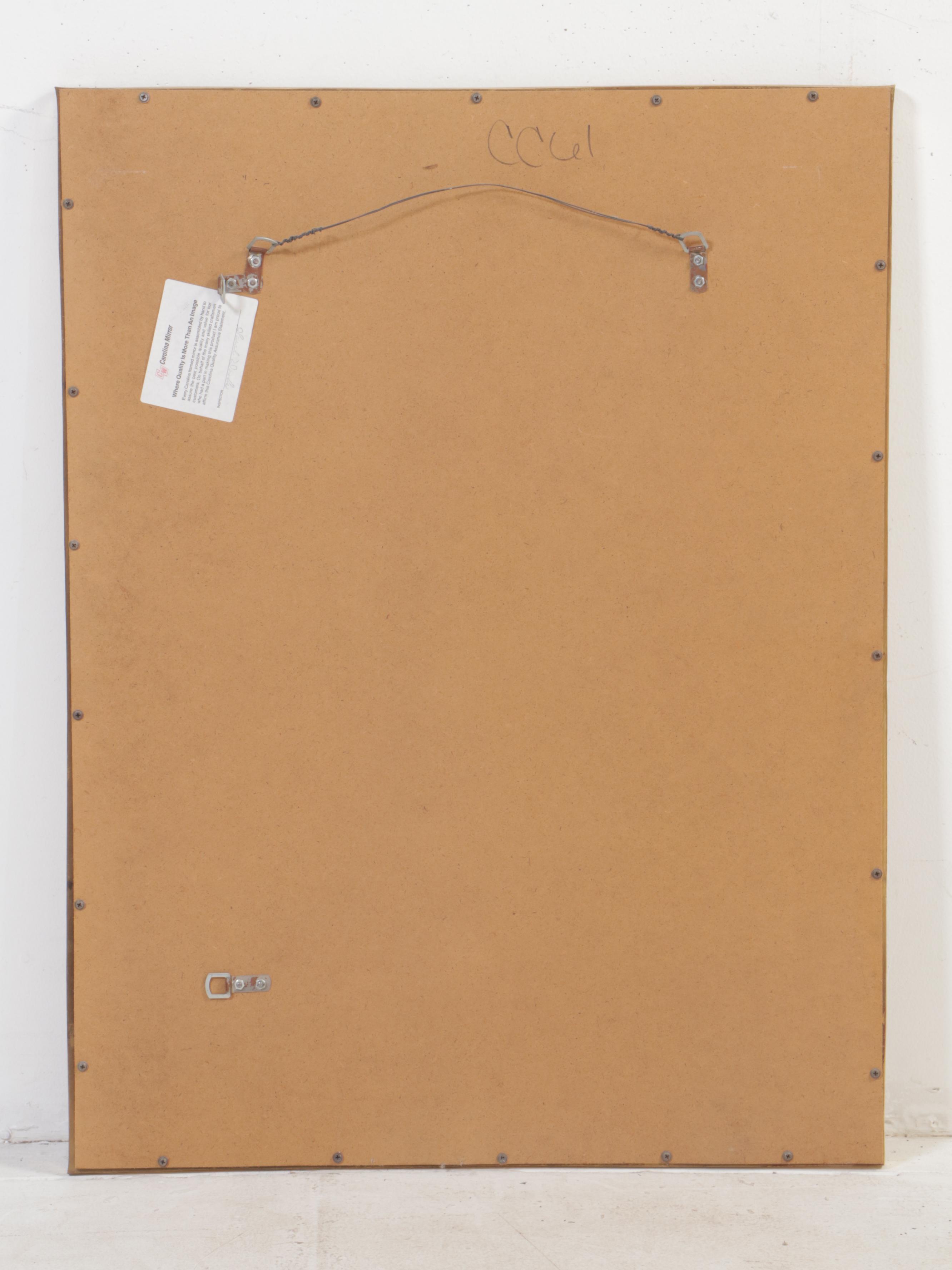 Carolina Mirror Company Louis XVI Style Giltwood and Composition Mirror