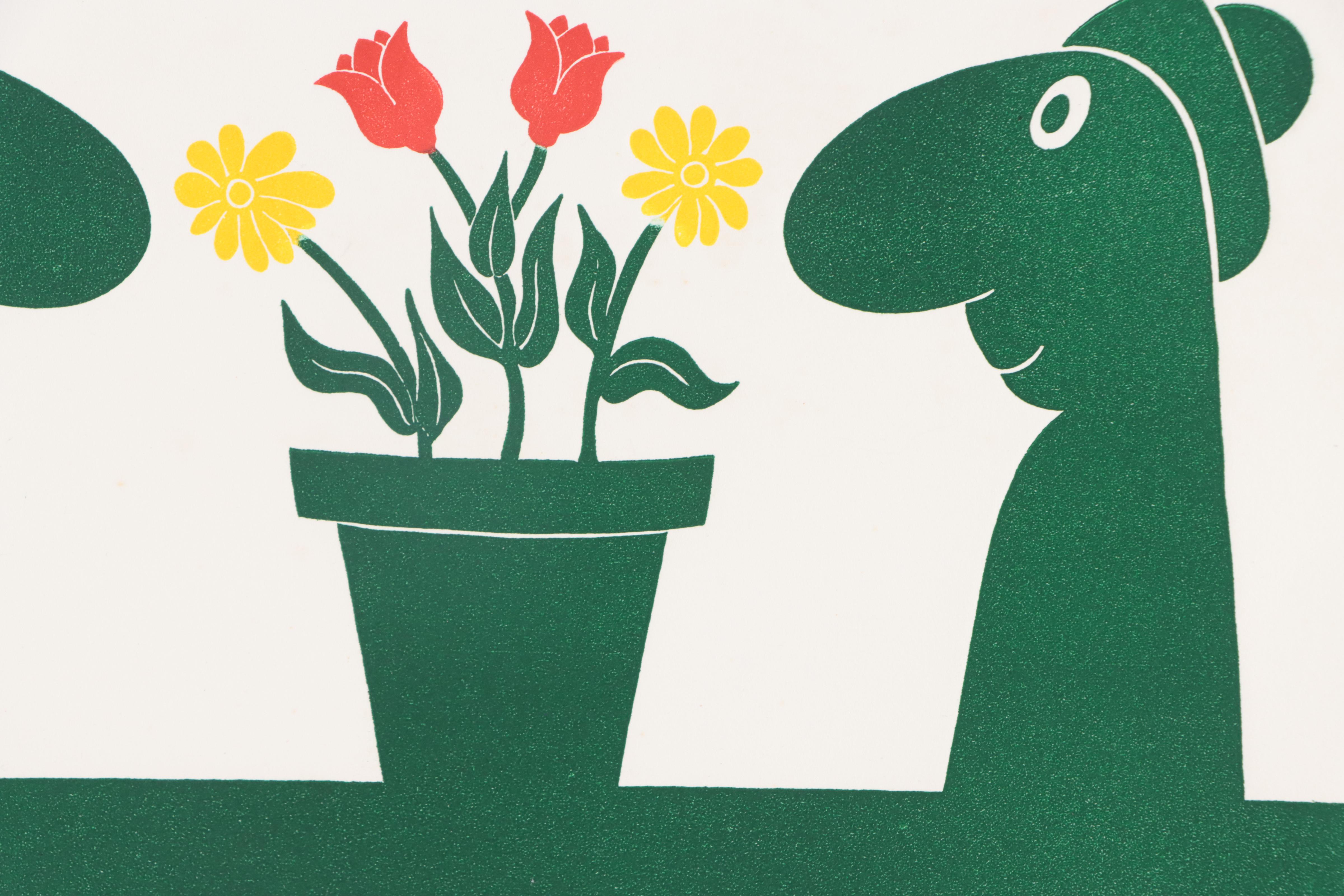 Jean Sariano Etching "Shadows of a Doubt"