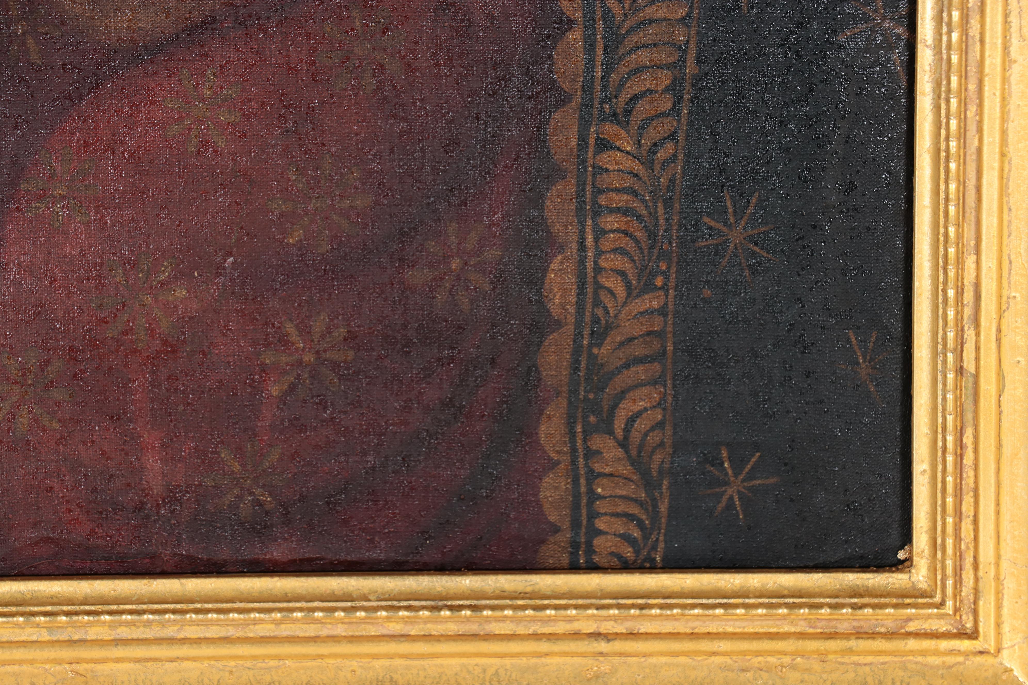 Cuzco School Style Oil Painting of The Holy Family