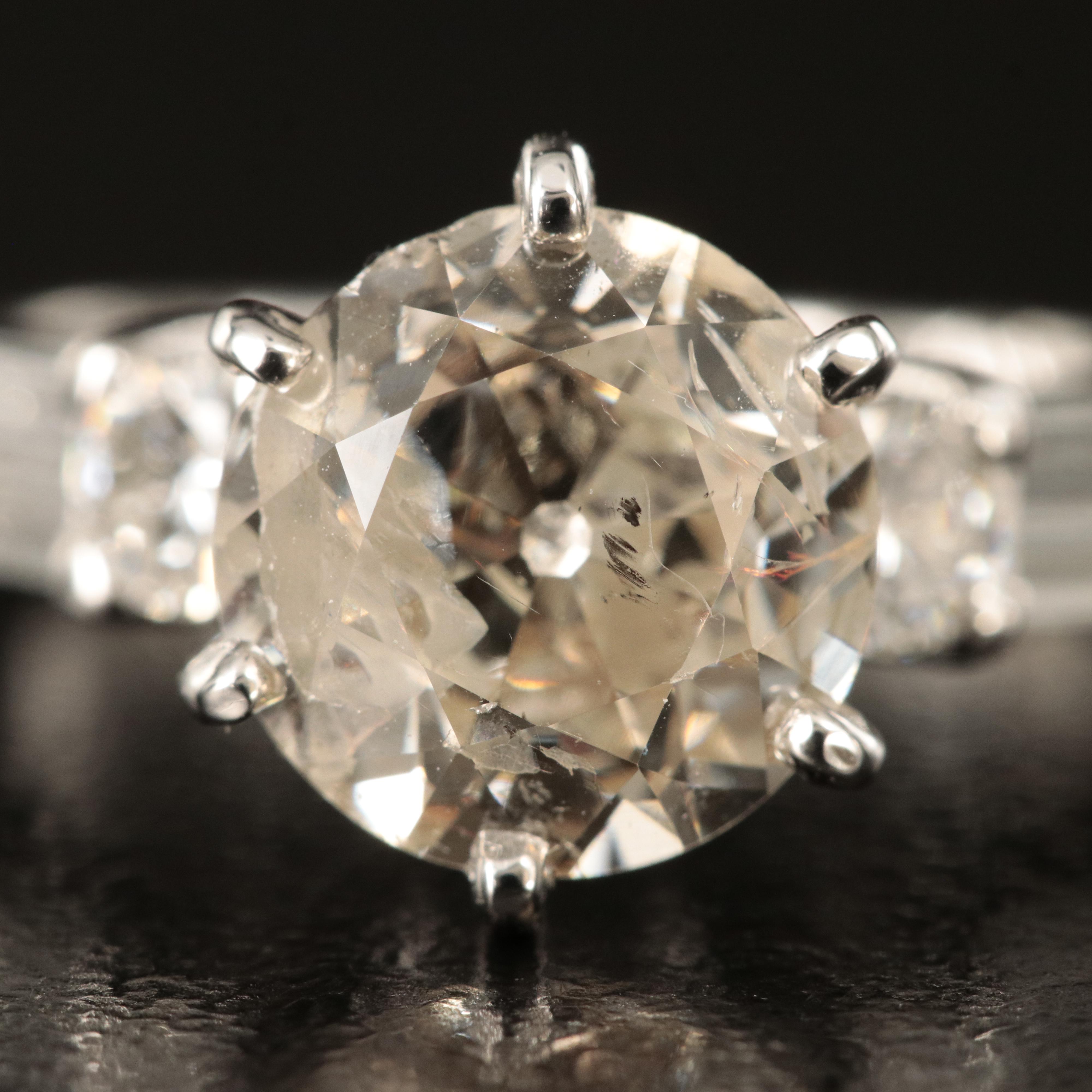 14K 3.38 CTW Diamond Ring