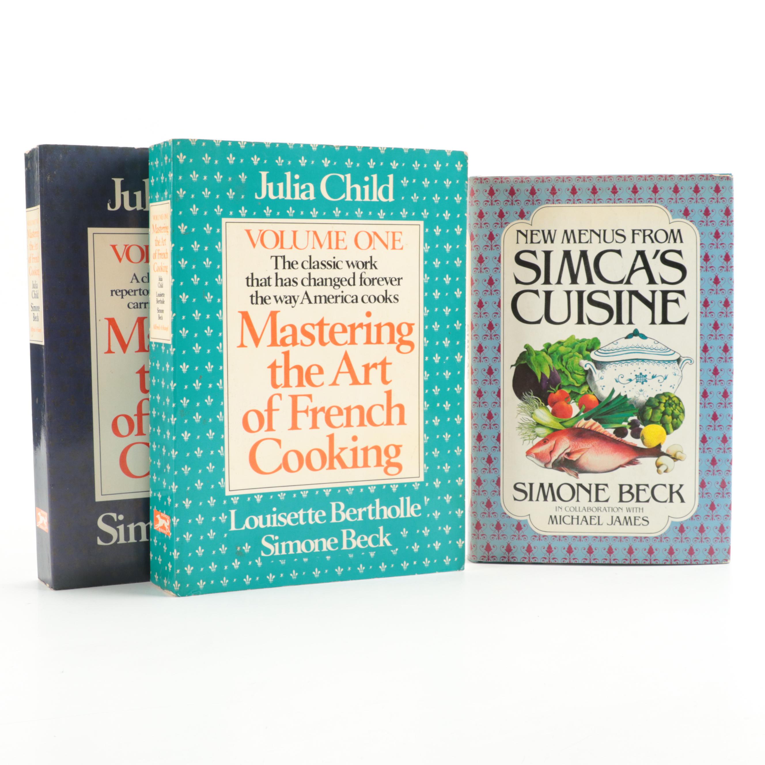 "Mastering the Art of French Cooking" Vols I and II by Julia Child and More