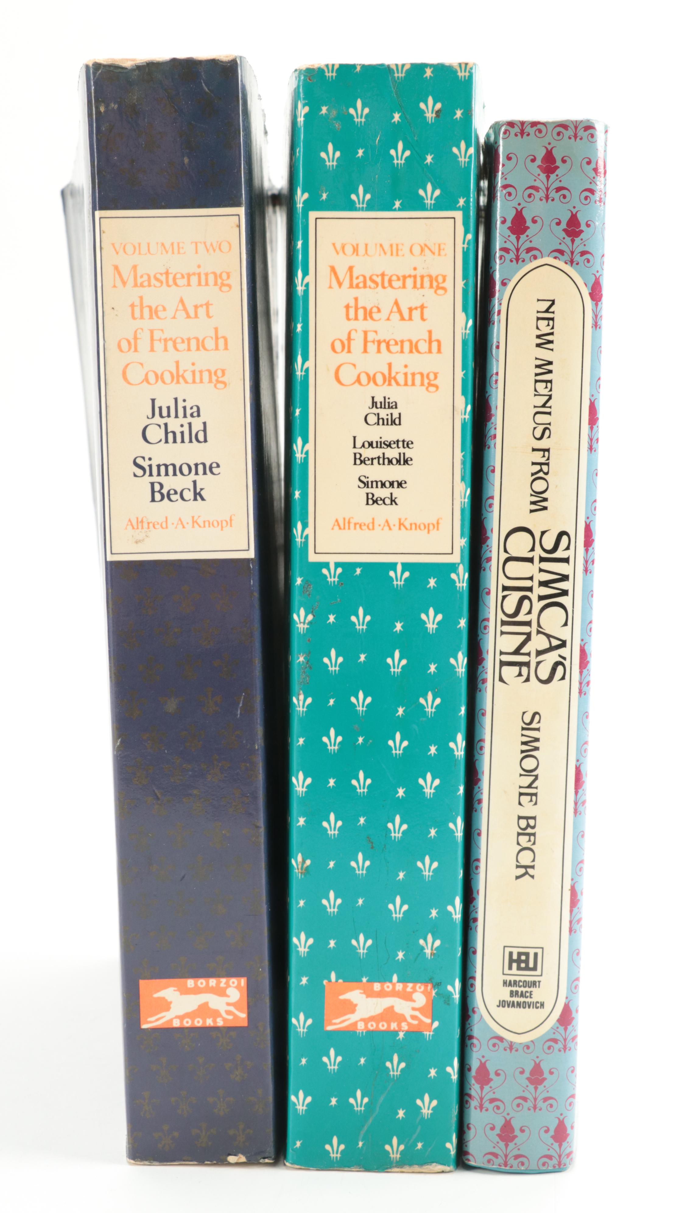 "Mastering the Art of French Cooking" Vols I and II by Julia Child and More