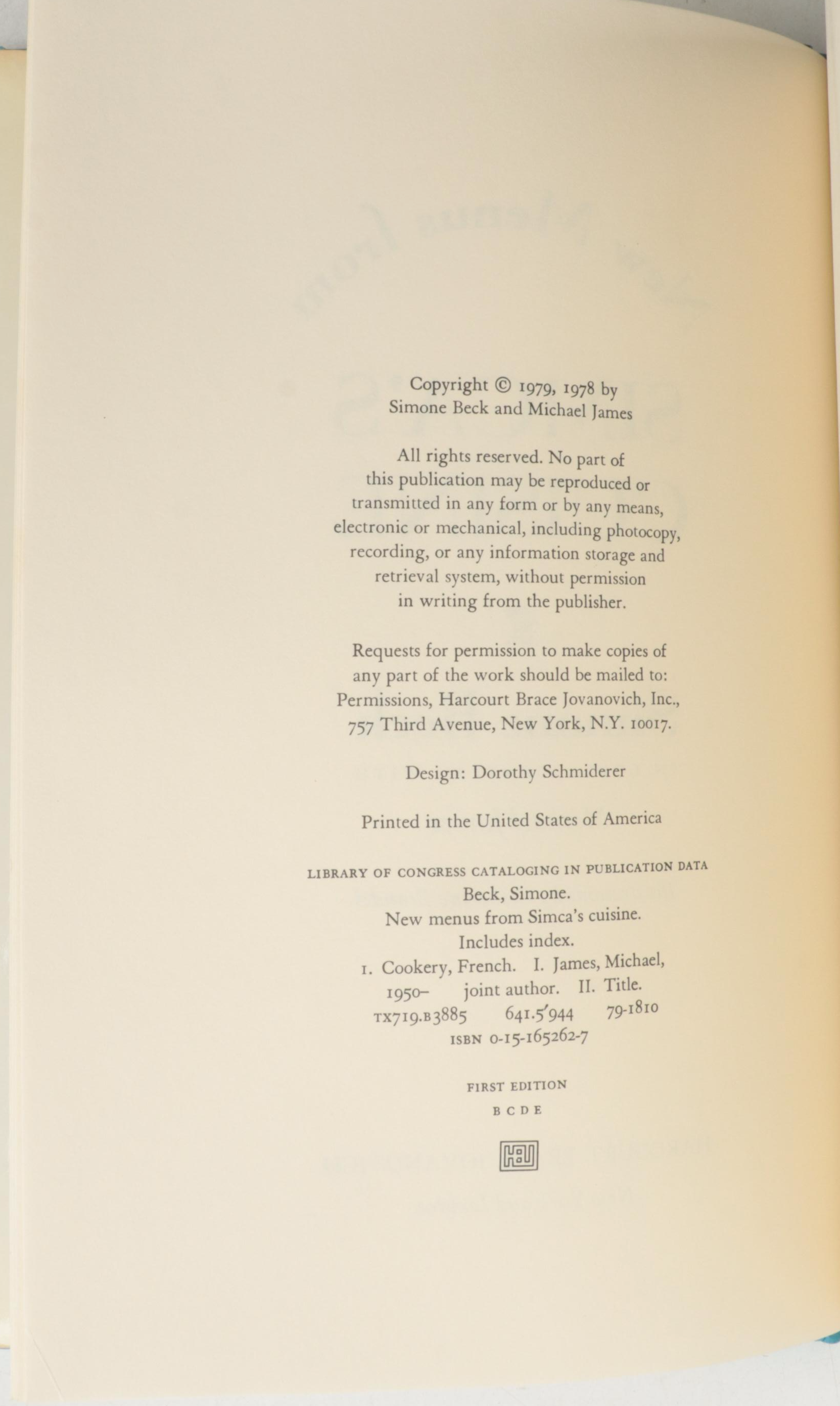 "Mastering the Art of French Cooking" Vols I and II by Julia Child and More