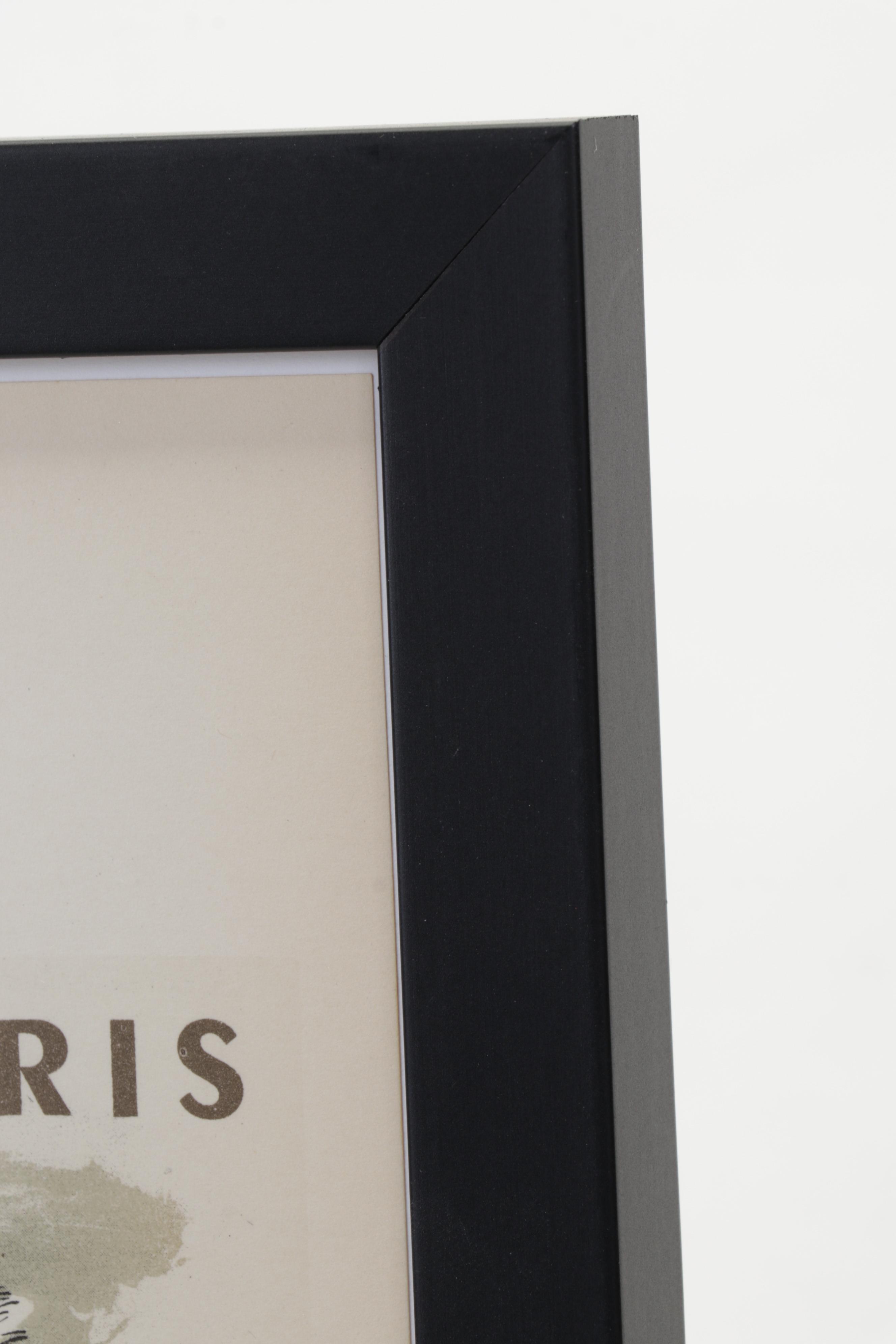 Lithograph After Marc Chagall "Oeuvres Récentes" From "Art in Posters," 1959