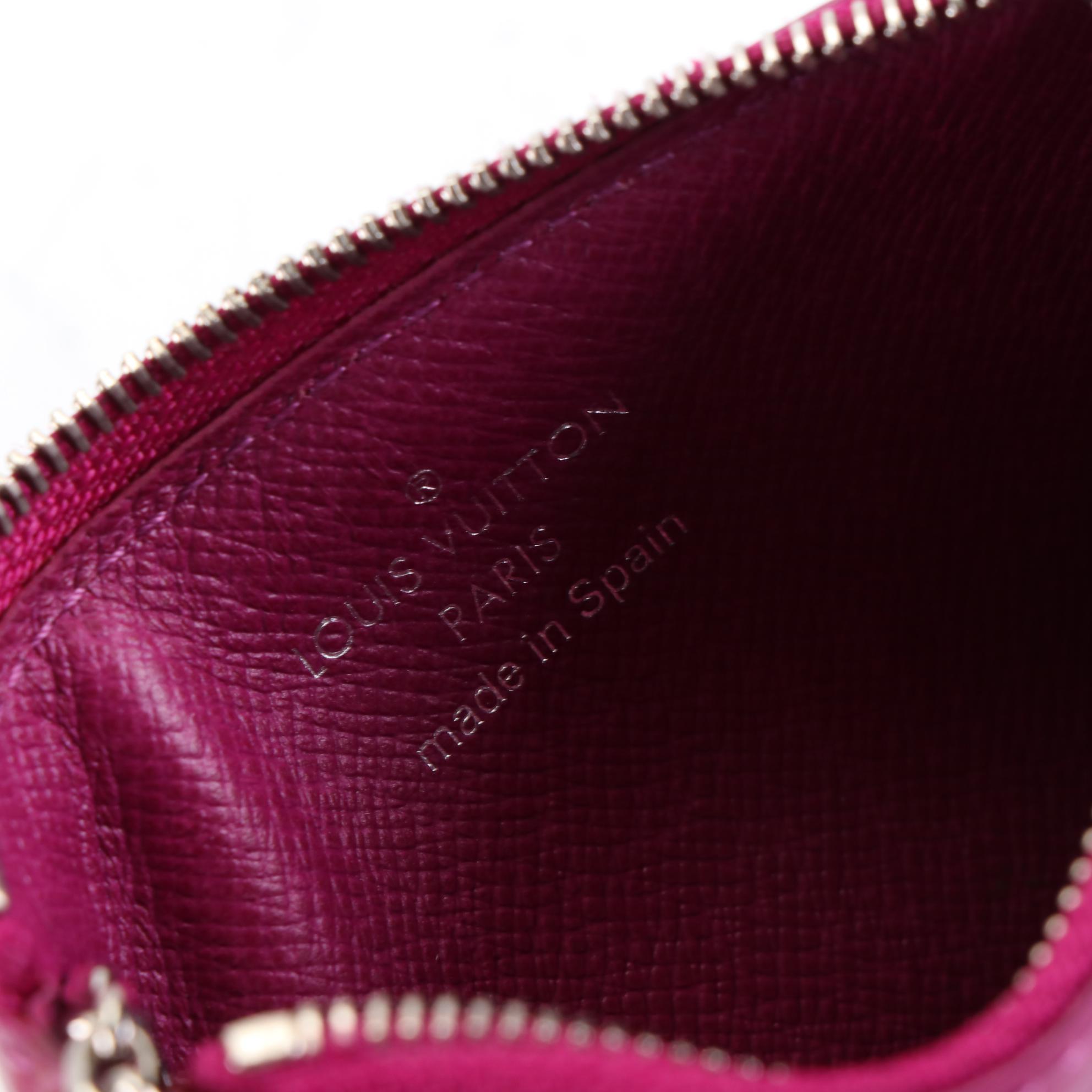 Louis Vuitton Pochette Clés in Grenade Epi Leather