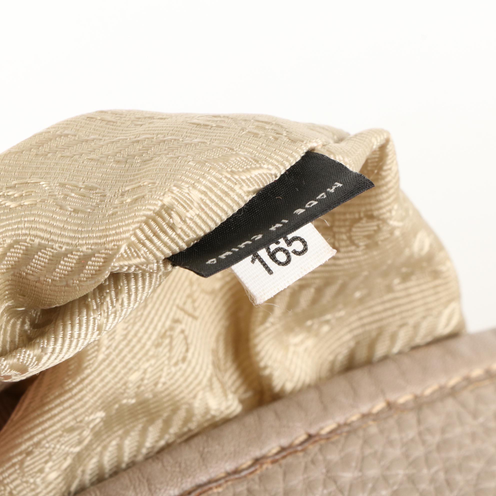 Prada Shoulder Bag in Vitello Daino Leather