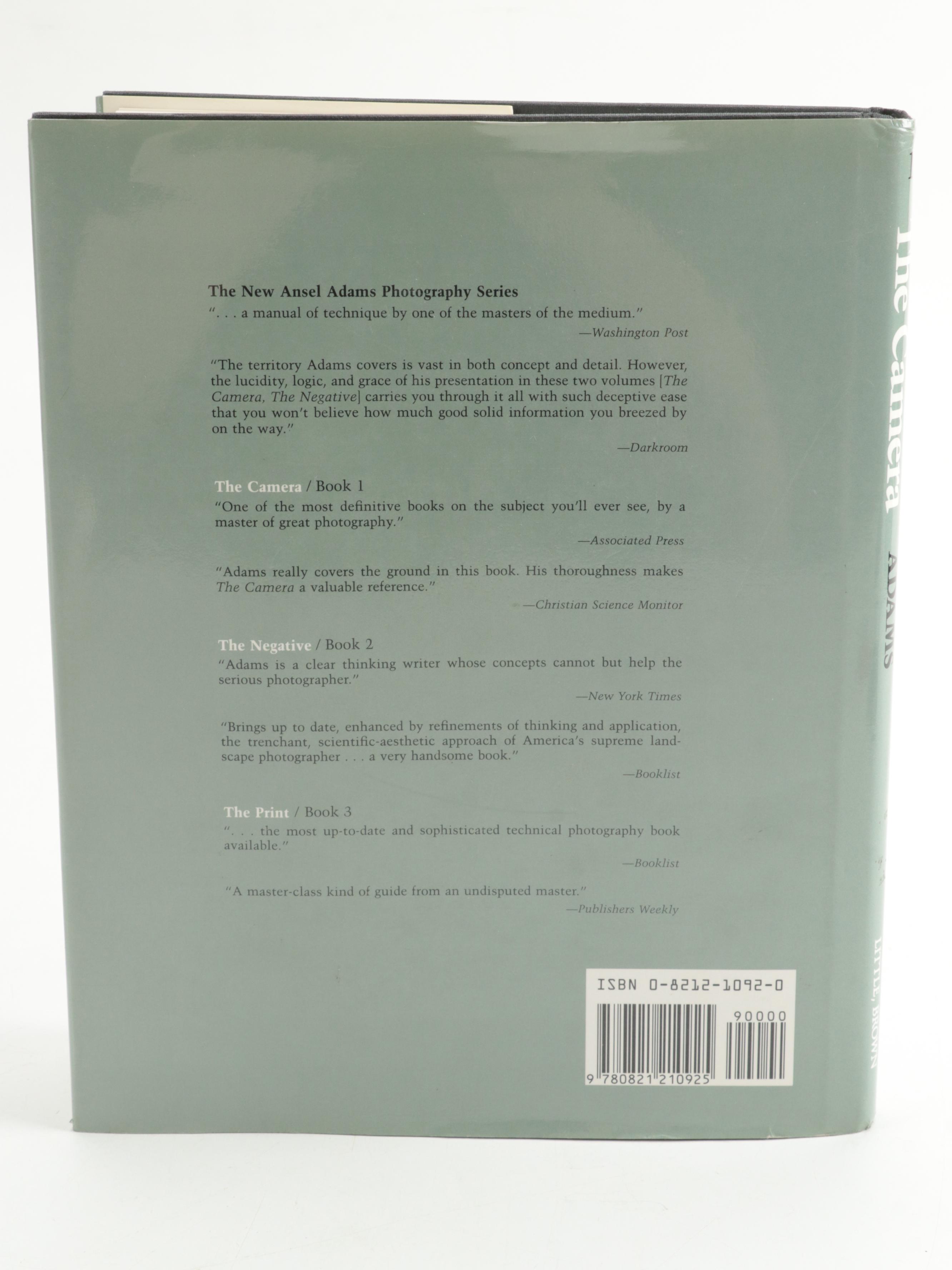 "Ansel Adams: An Autobiography" and Other Ansel Adams Photography Books