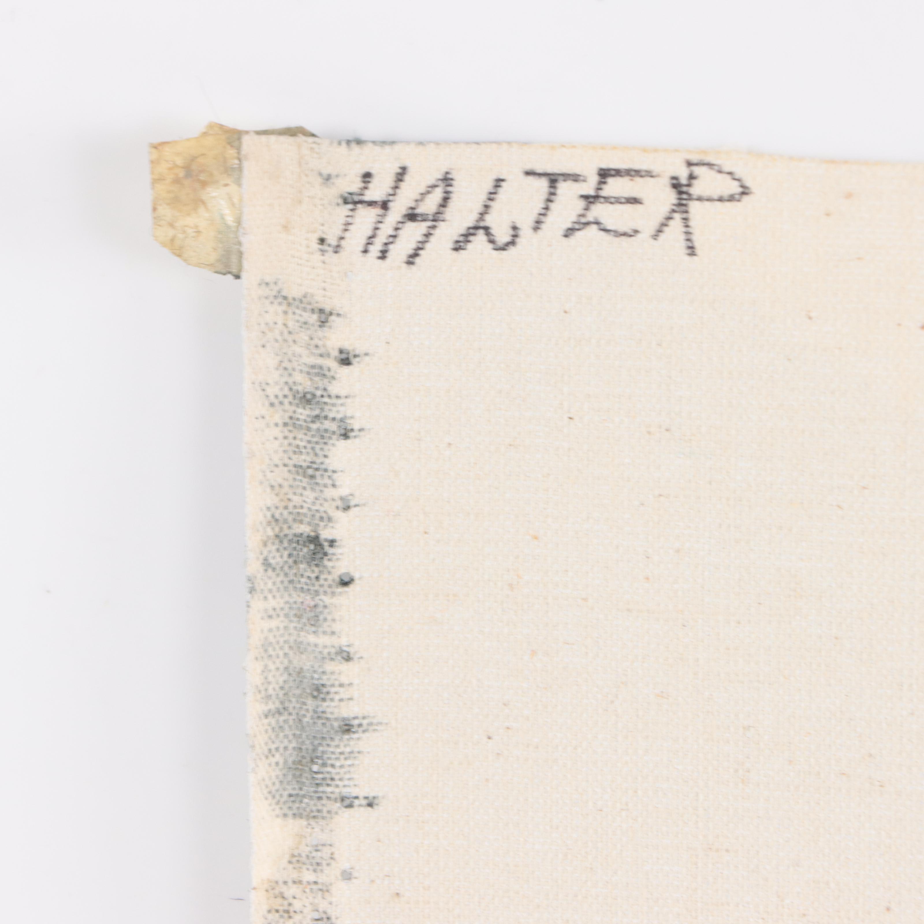 Katrina Halter Oil Painting of Seated Nude Figure