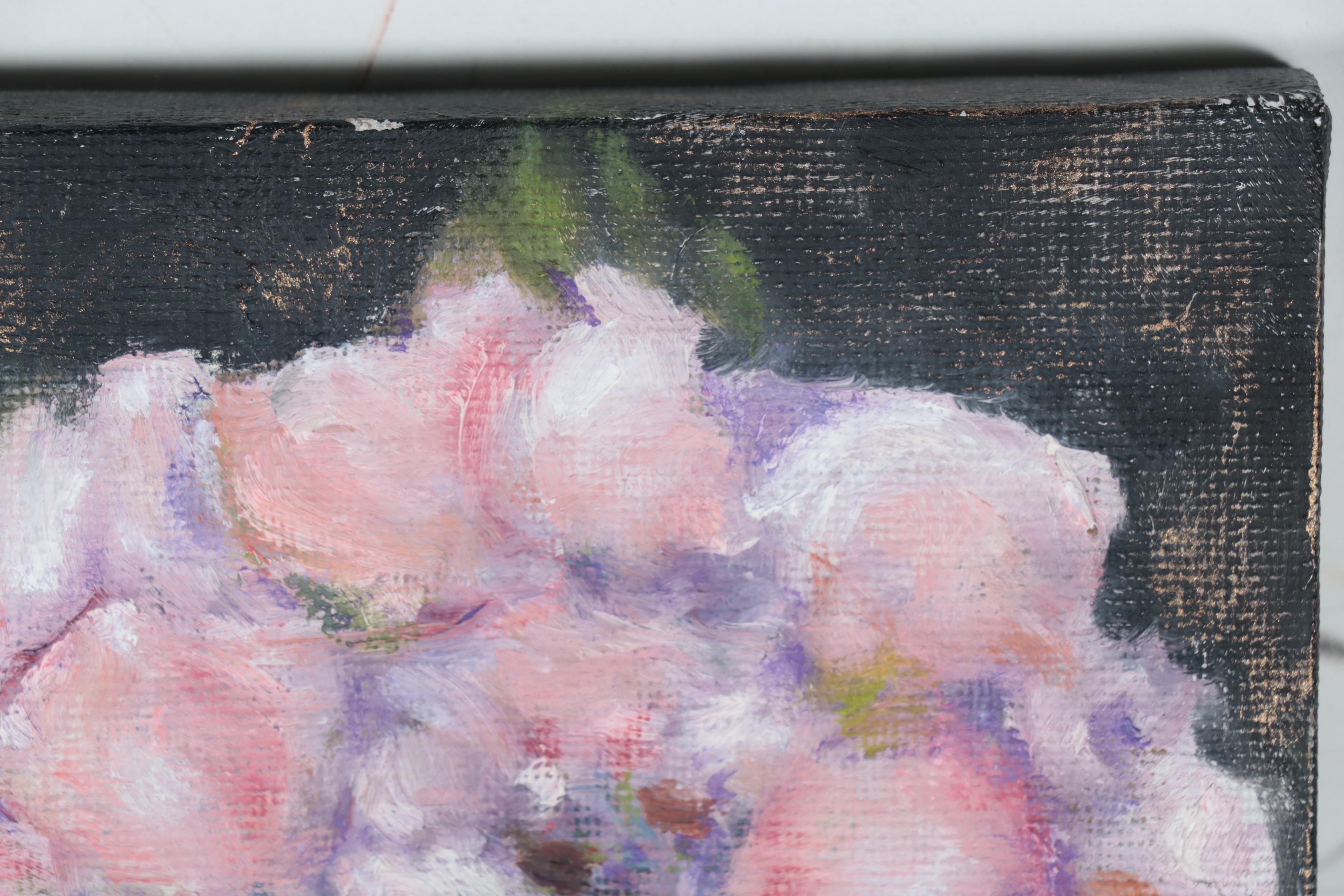 Oil Painting of Flower, Late 20th Century