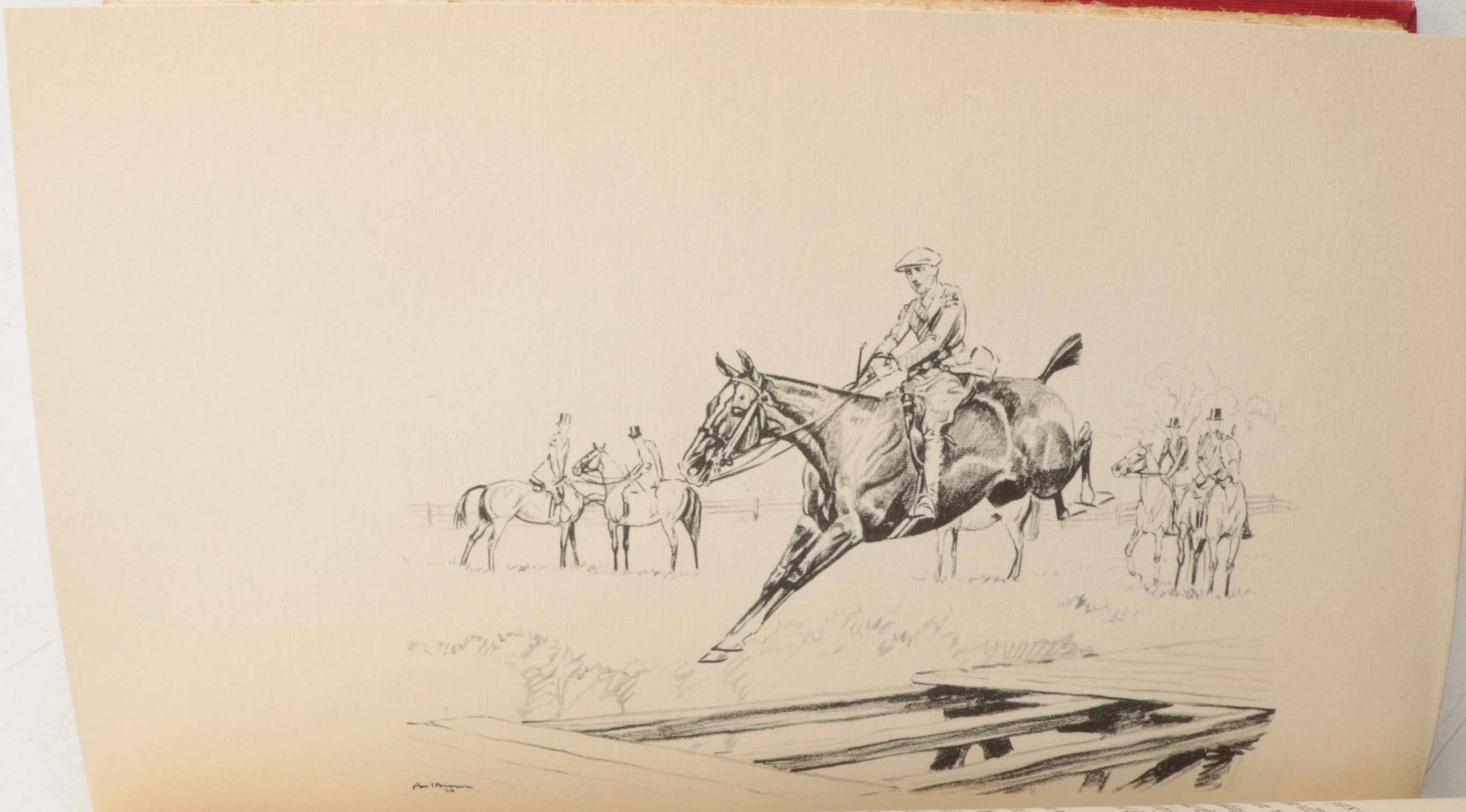 Signed Hitchcock Edition "Gallops I" and More by David Gray, 1929