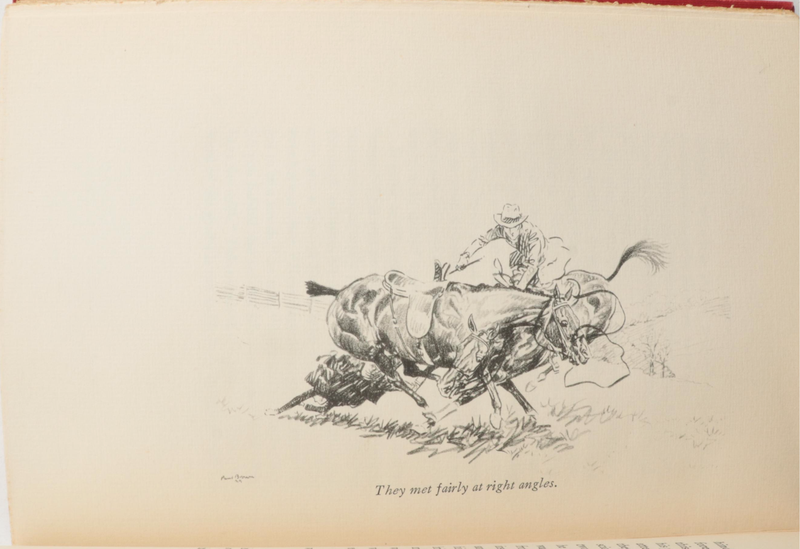 Signed Hitchcock Edition "Gallops I" and More by David Gray, 1929