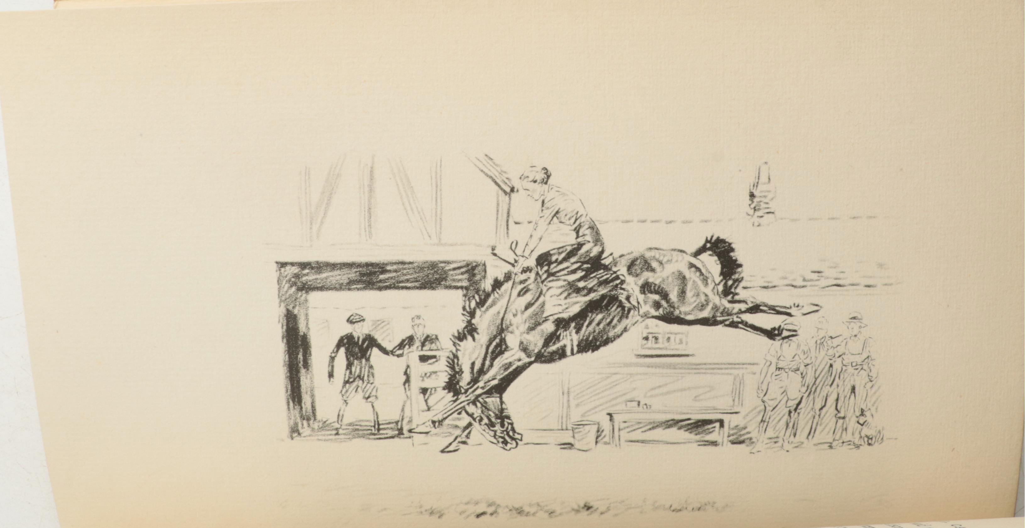 Signed Hitchcock Edition "Gallops I" and More by David Gray, 1929