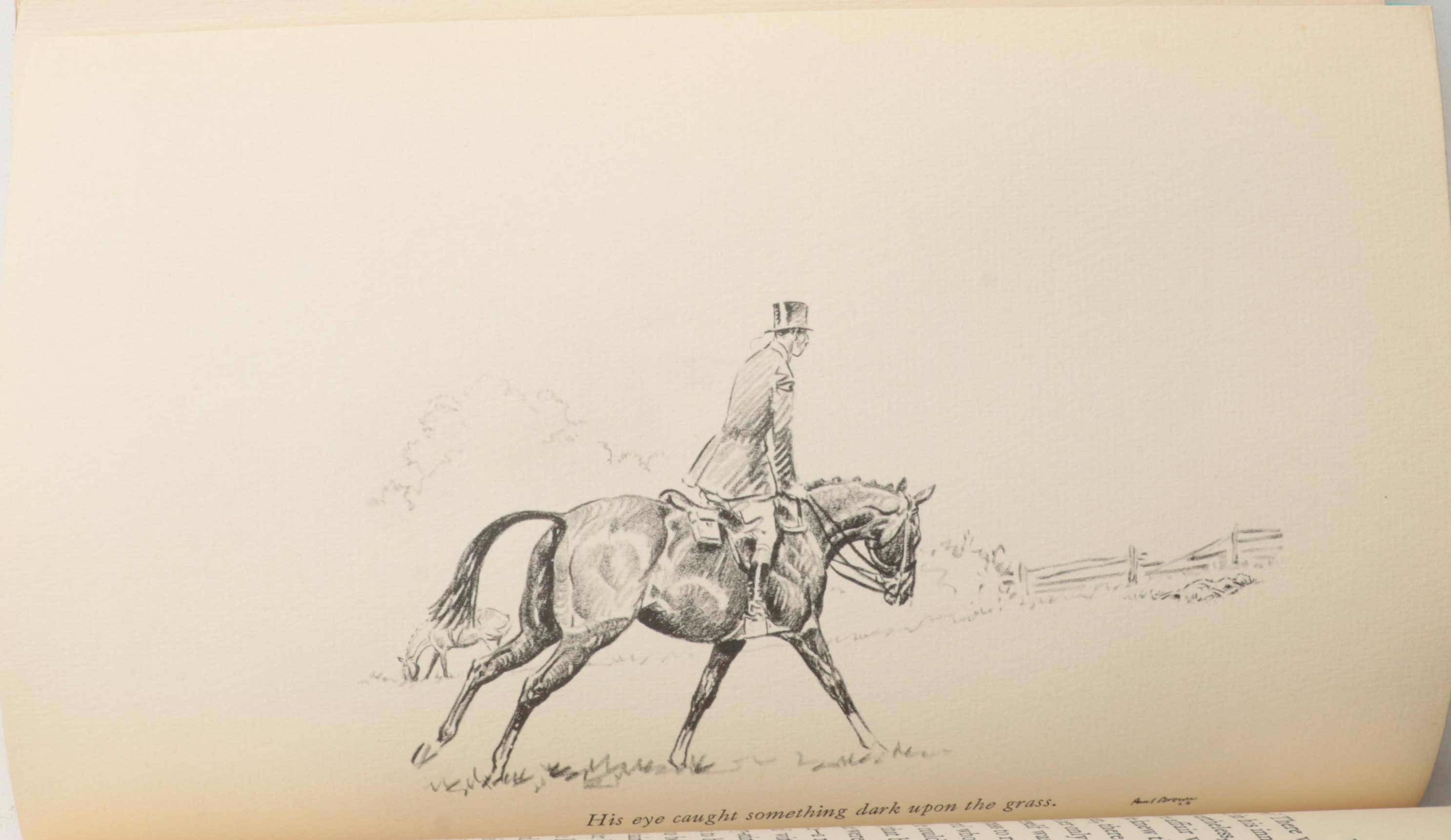 Signed Hitchcock Edition "Gallops I" and More by David Gray, 1929