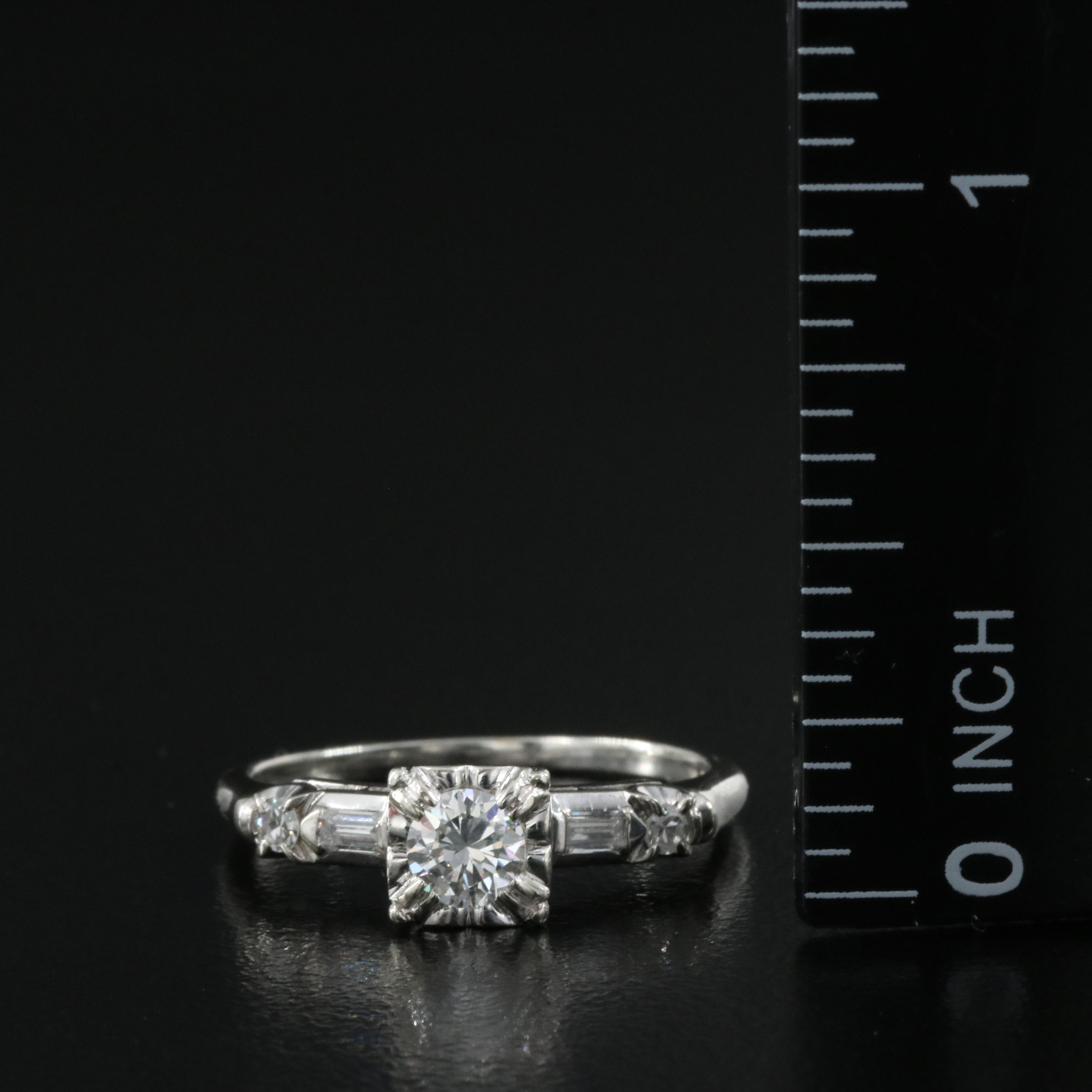14K 0.73 Diamond Ring and Band Set