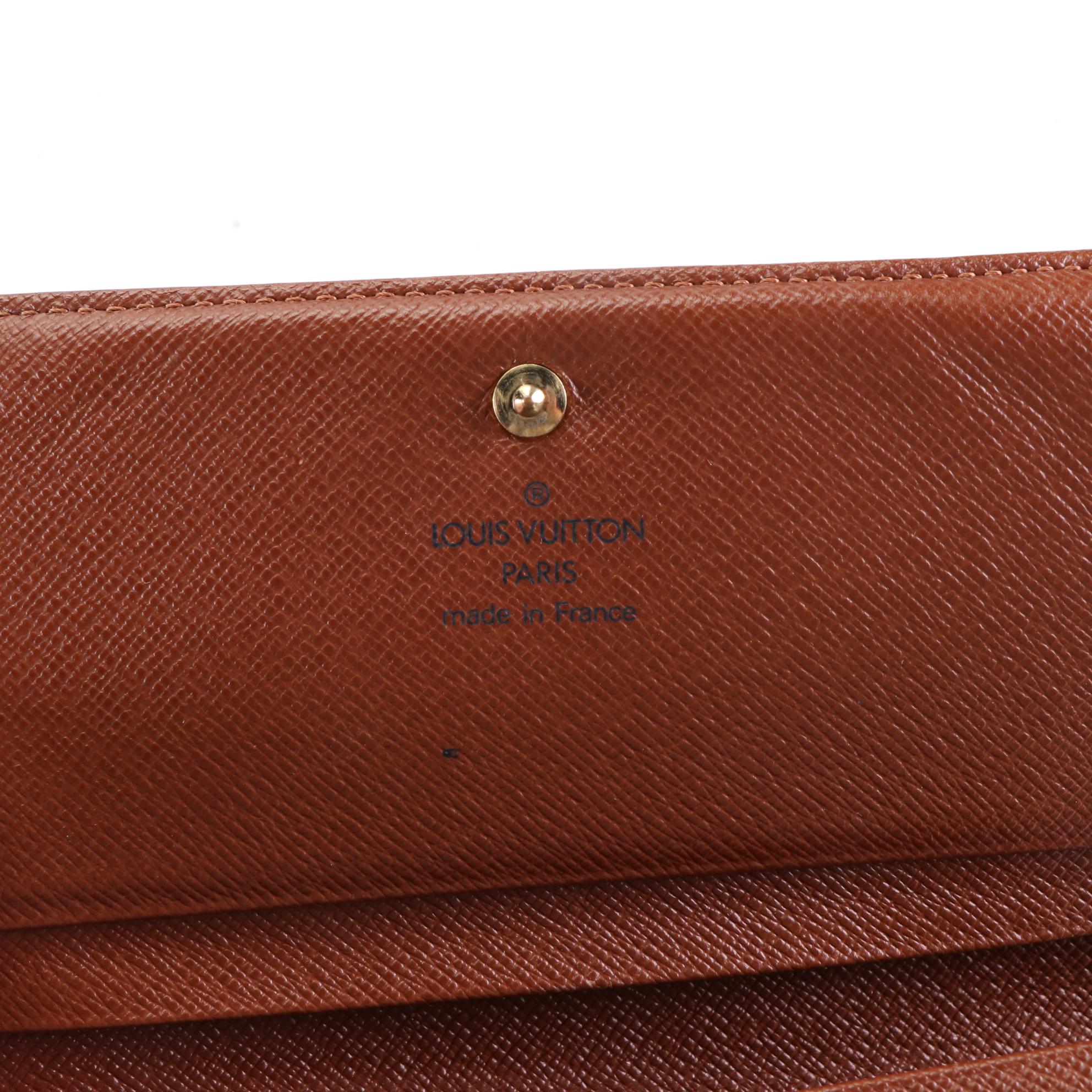 Louis Vuitton Porte-Monnaie Billets Trésor in Monogram Canvas