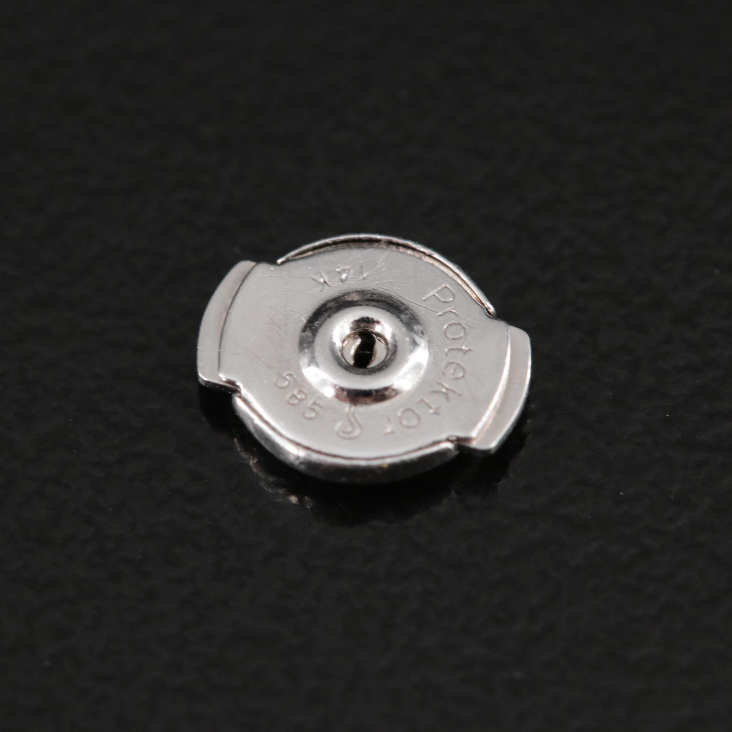 14K 3.09 CTW Diamond Halo Earrings