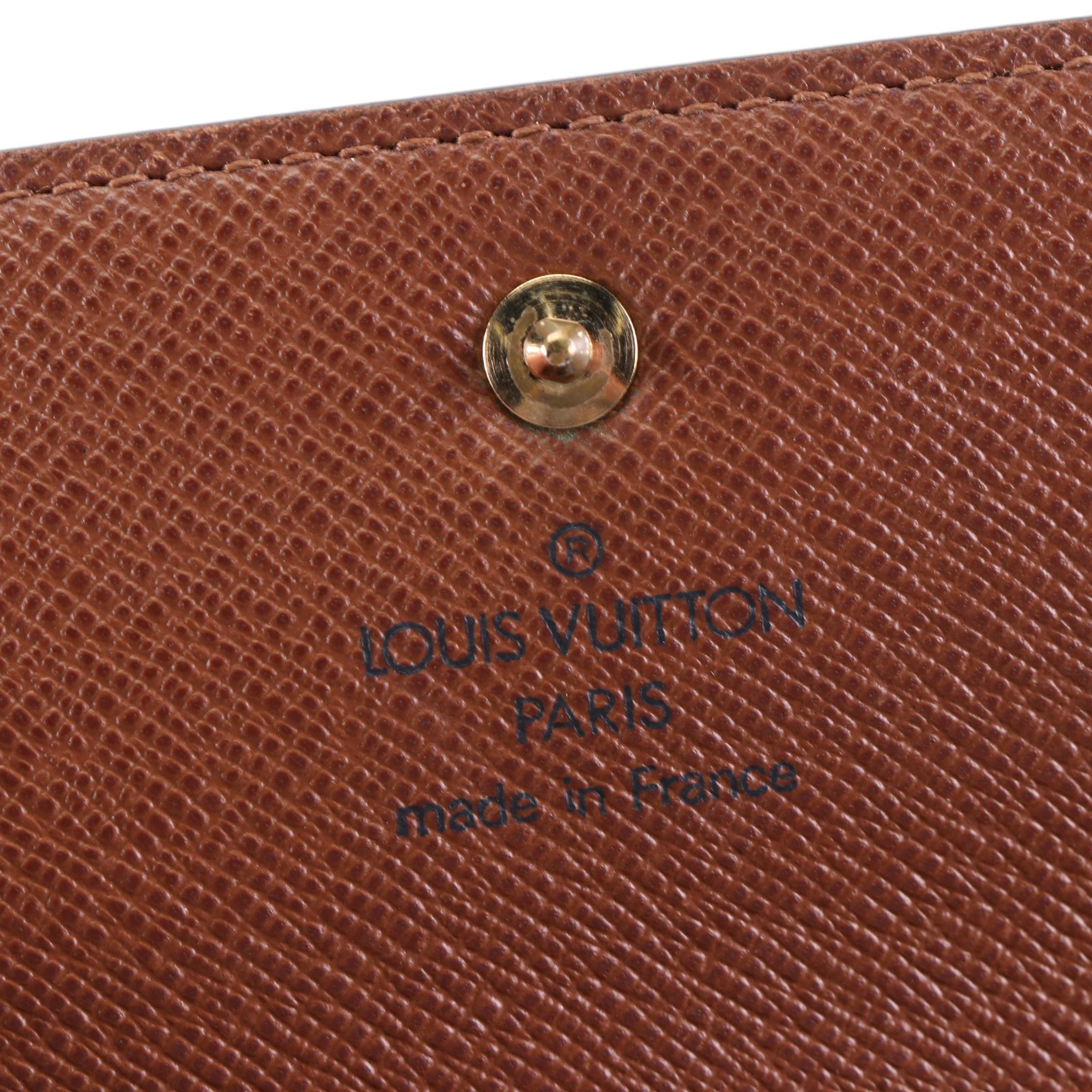 Louis Vuitton Porte-Trésor Étui Papiers Wallet in Monogram Canvas
