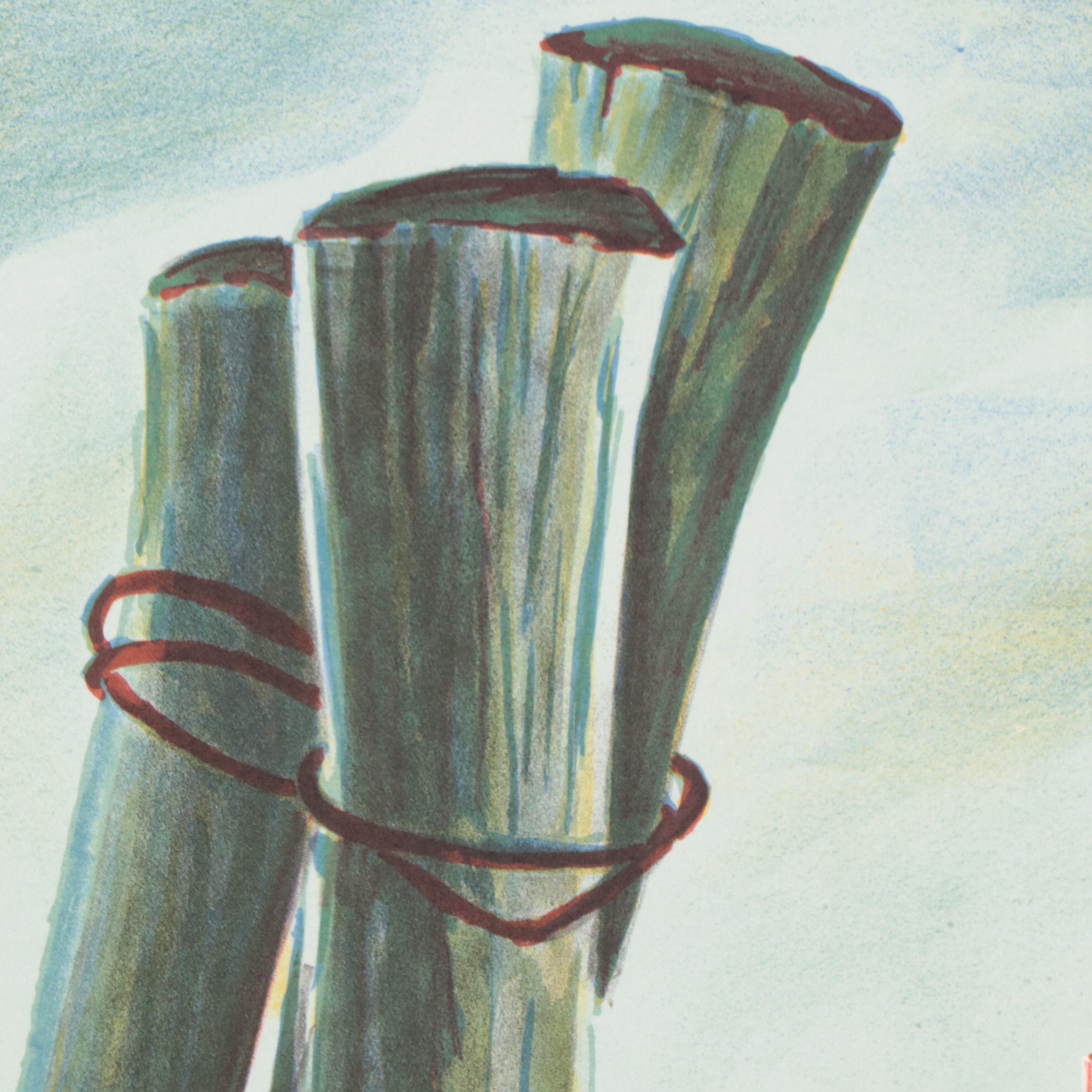 Jack Van Deckter Nautical Scene Lithograph