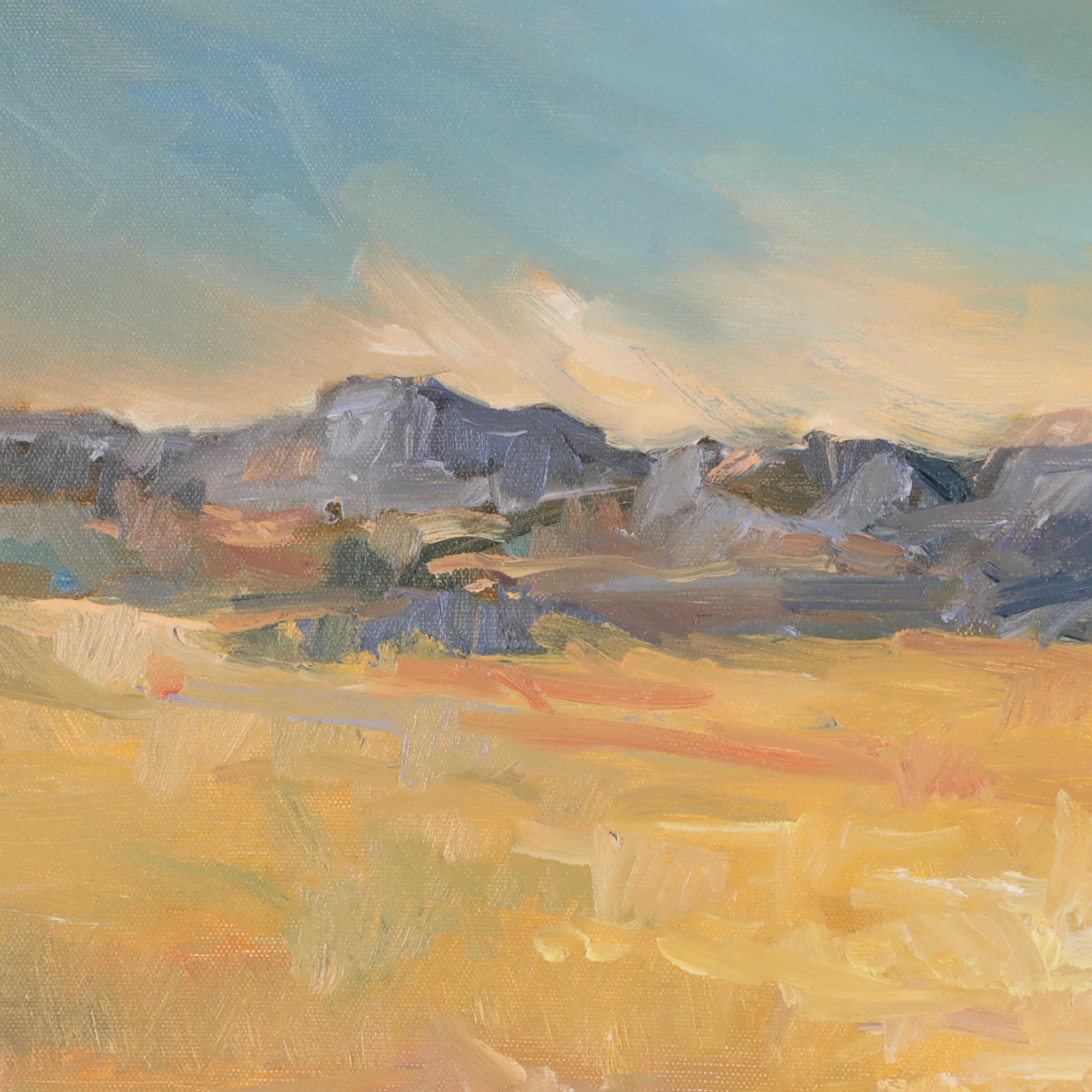 Mary Butler Oil Painting "High Dry and Lonesome"