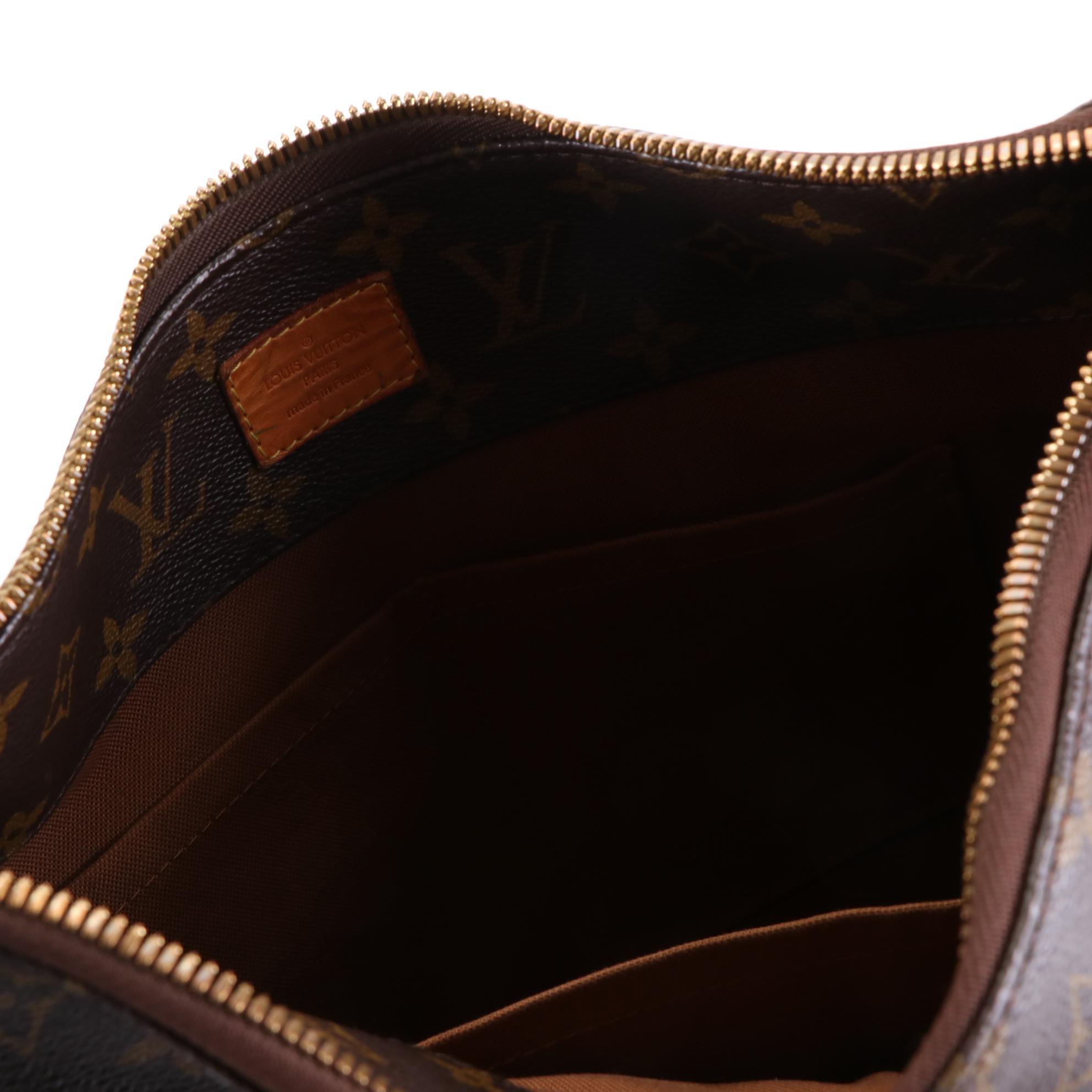 Louis Vuitton Sully PM Handbag in Monogram Canvas with Vachetta Leather