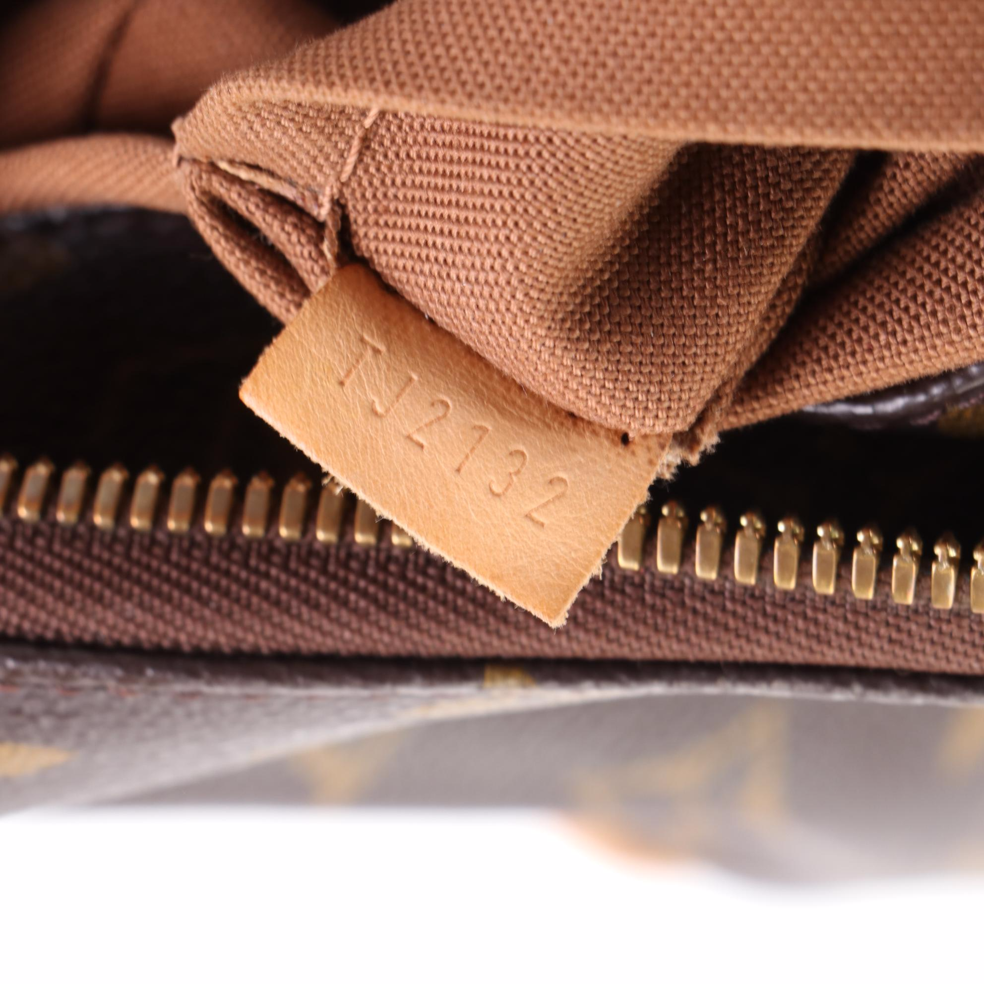 Louis Vuitton Sully PM Handbag in Monogram Canvas with Vachetta Leather