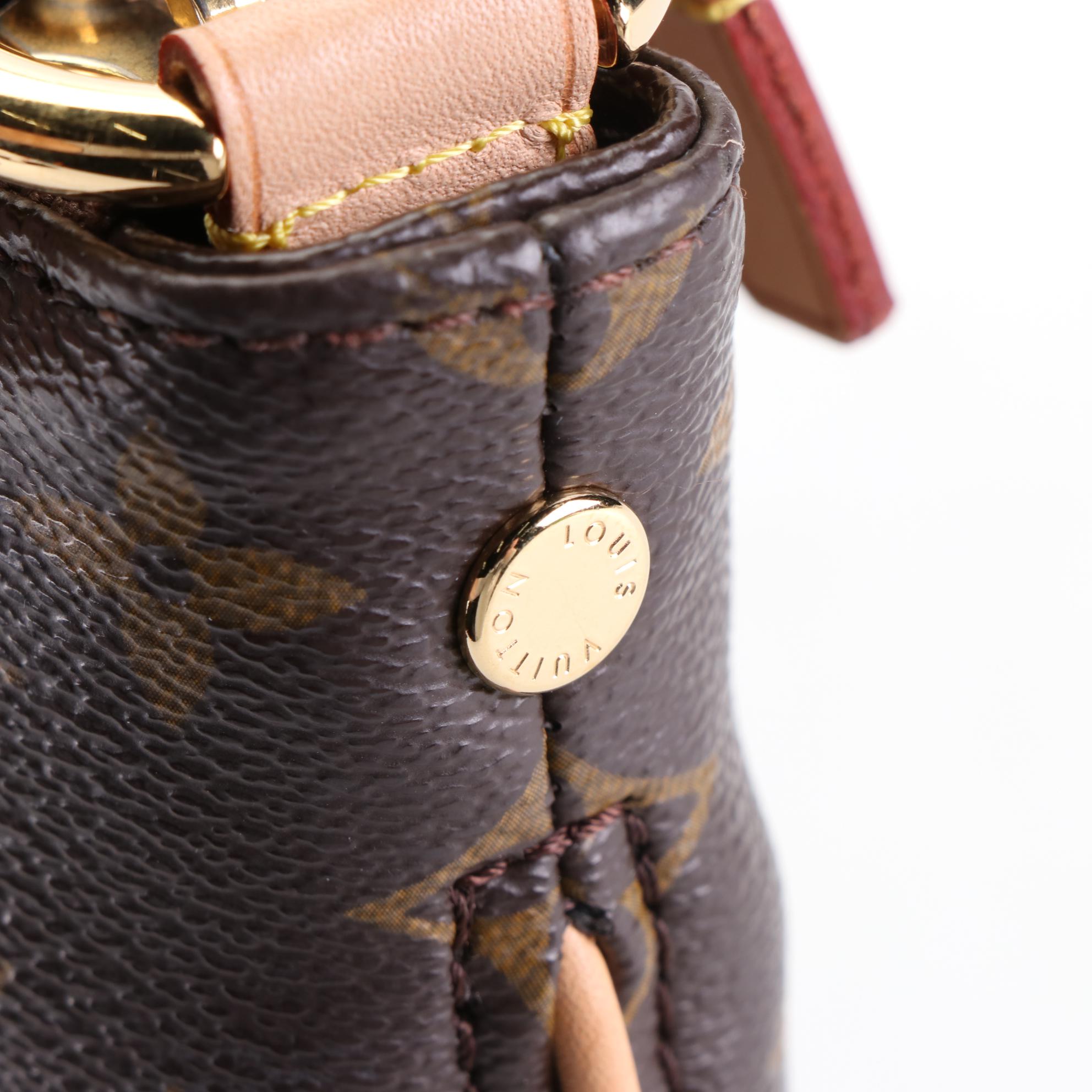 Louis Vuitton Sully PM Handbag in Monogram Canvas with Vachetta Leather