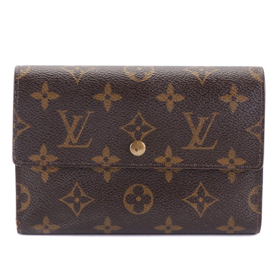 Louis Vuitton Porte-Trésor Étui Papiers Wallet in Monogram Canvas