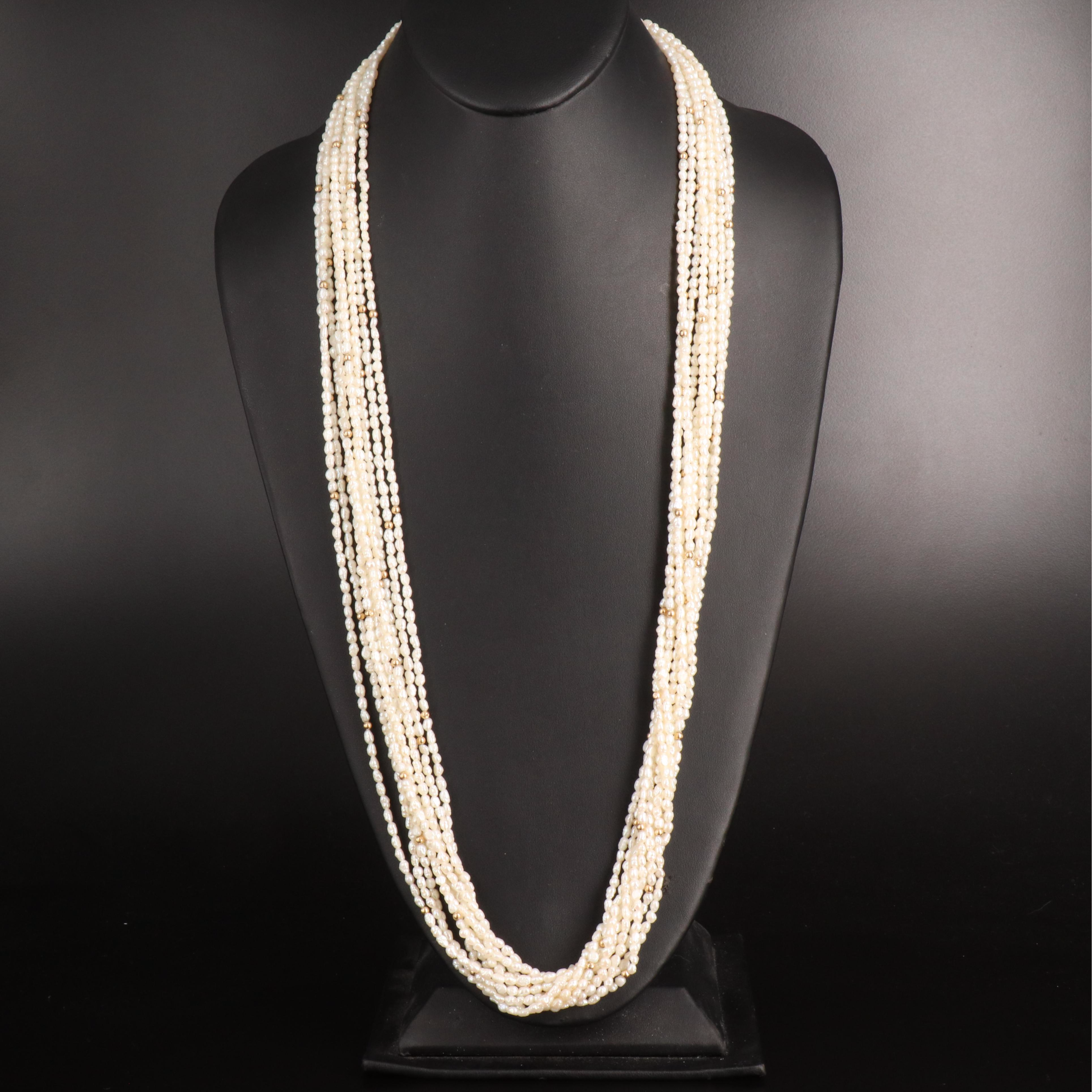 14K Pearl Torsade