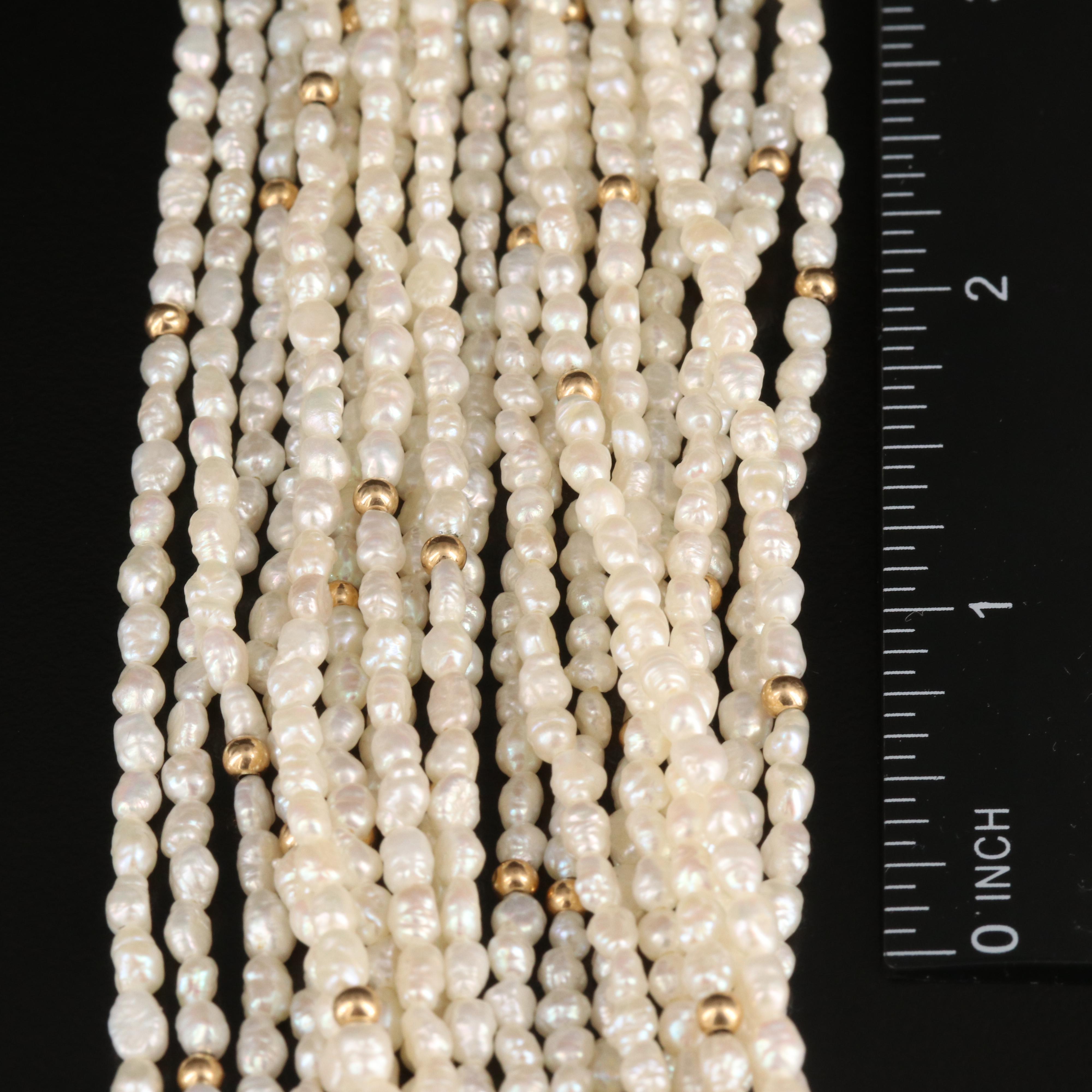 14K Pearl Torsade