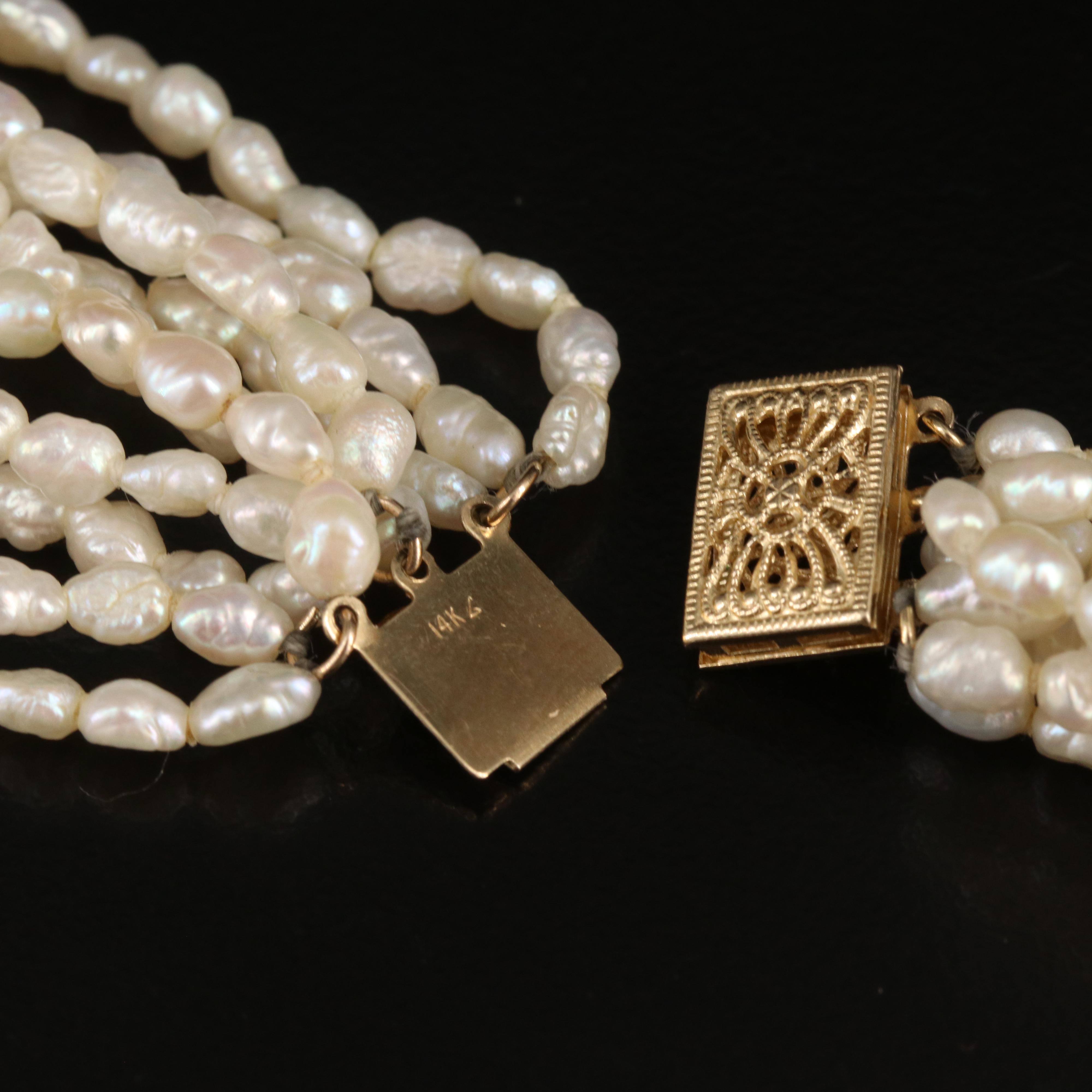 14K Pearl Torsade