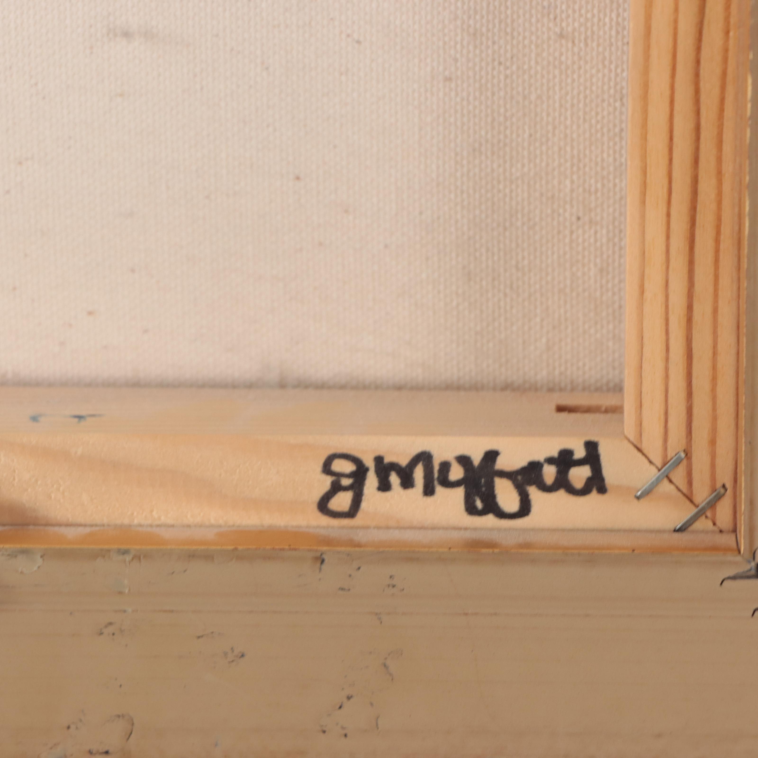 Jan Moffatt Oil Painting of Cottage Along Creek