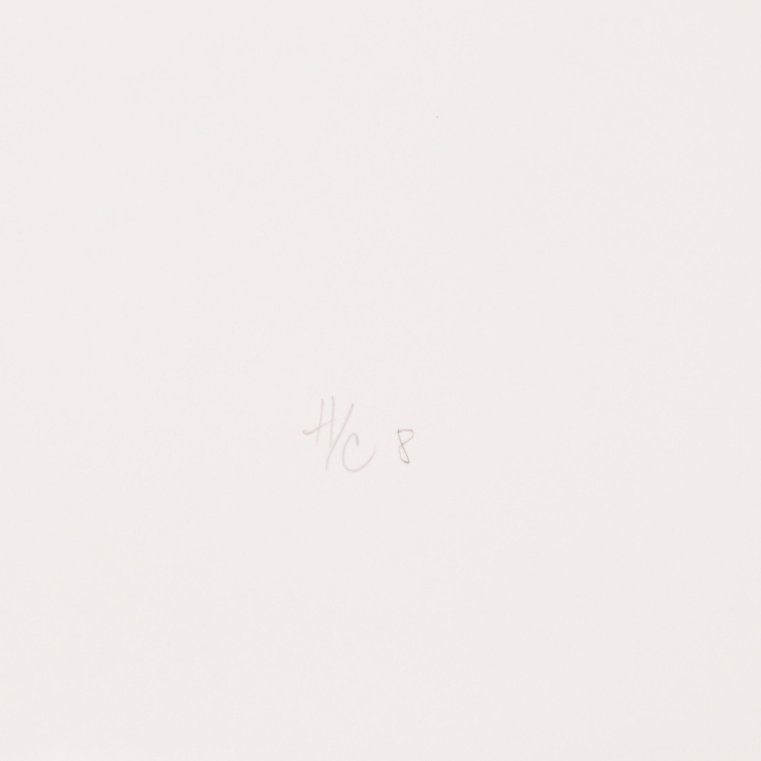 Joyce Arons Modernist Serigraph "Gettin' High"