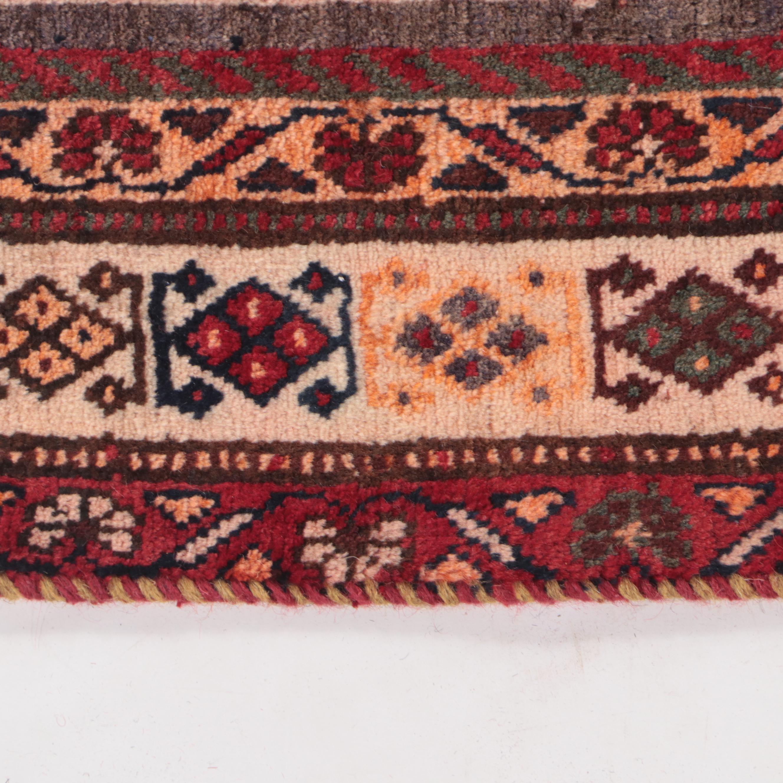 5'2 x 8'4 Hand-Knotted Persian Qashqai Area Rug