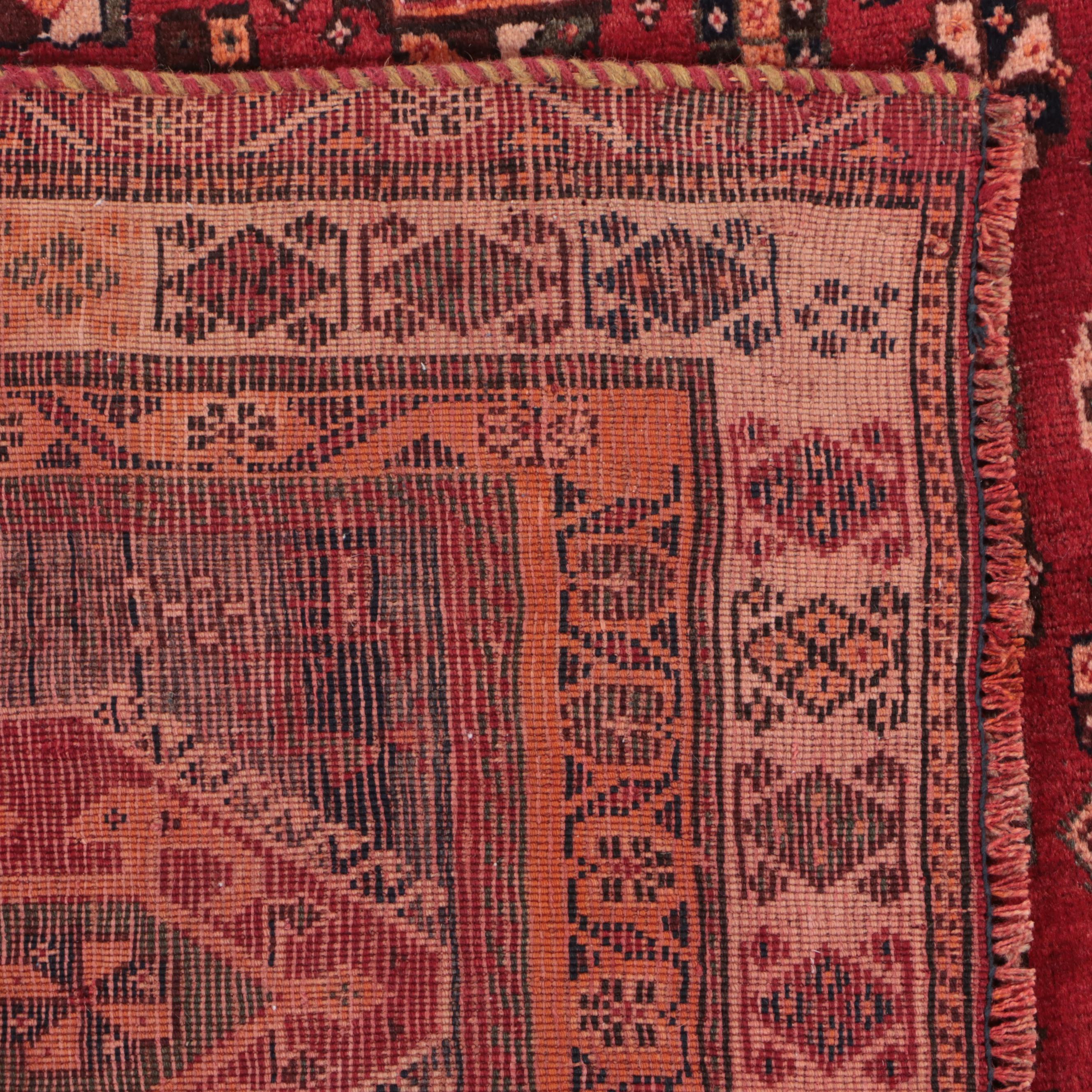 5'2 x 8'4 Hand-Knotted Persian Qashqai Area Rug