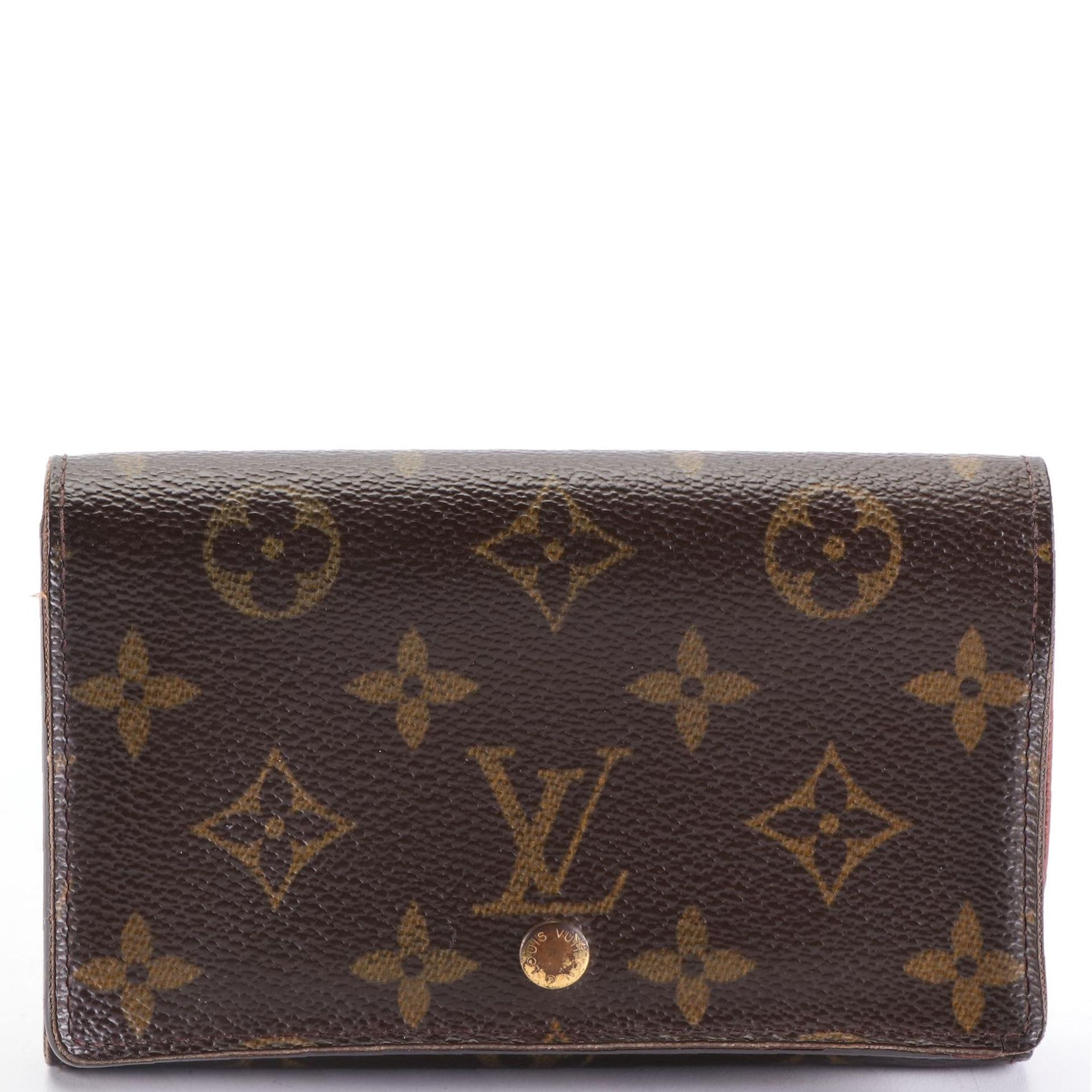 Louis Vuitton Porte-Monnaie Billets Trésor in Monogram Canvas