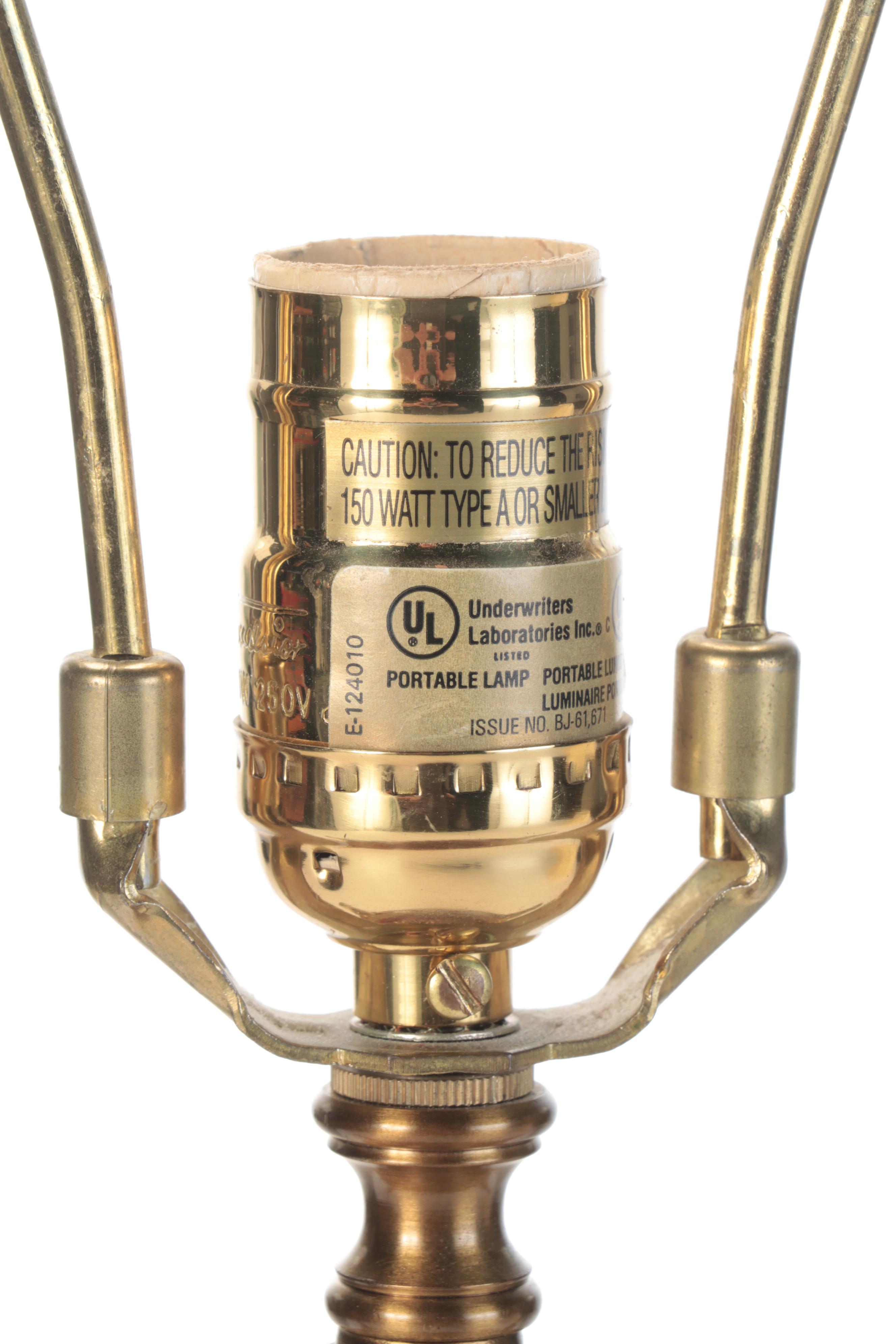 Bradburn Gallery Neoclassical Style Ormolu Mounted Sang de Boeuf Amphora Lamp