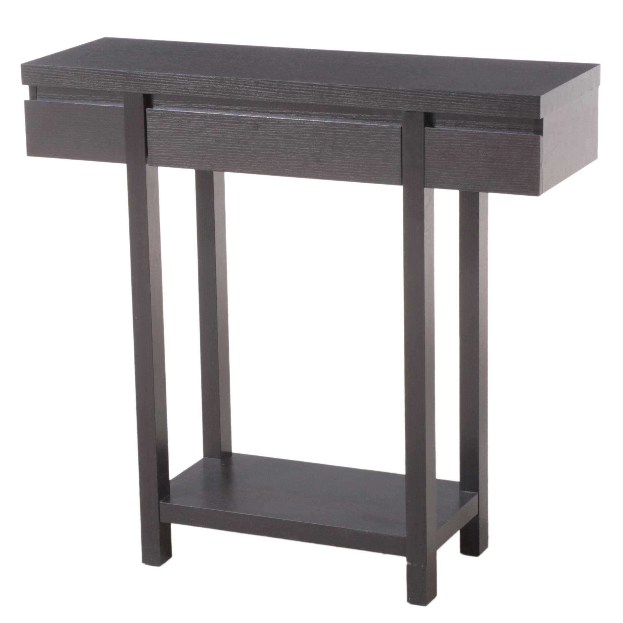 Coaster Furniture Modernist Style Two-Tier Console Table in Cappuccino Finish