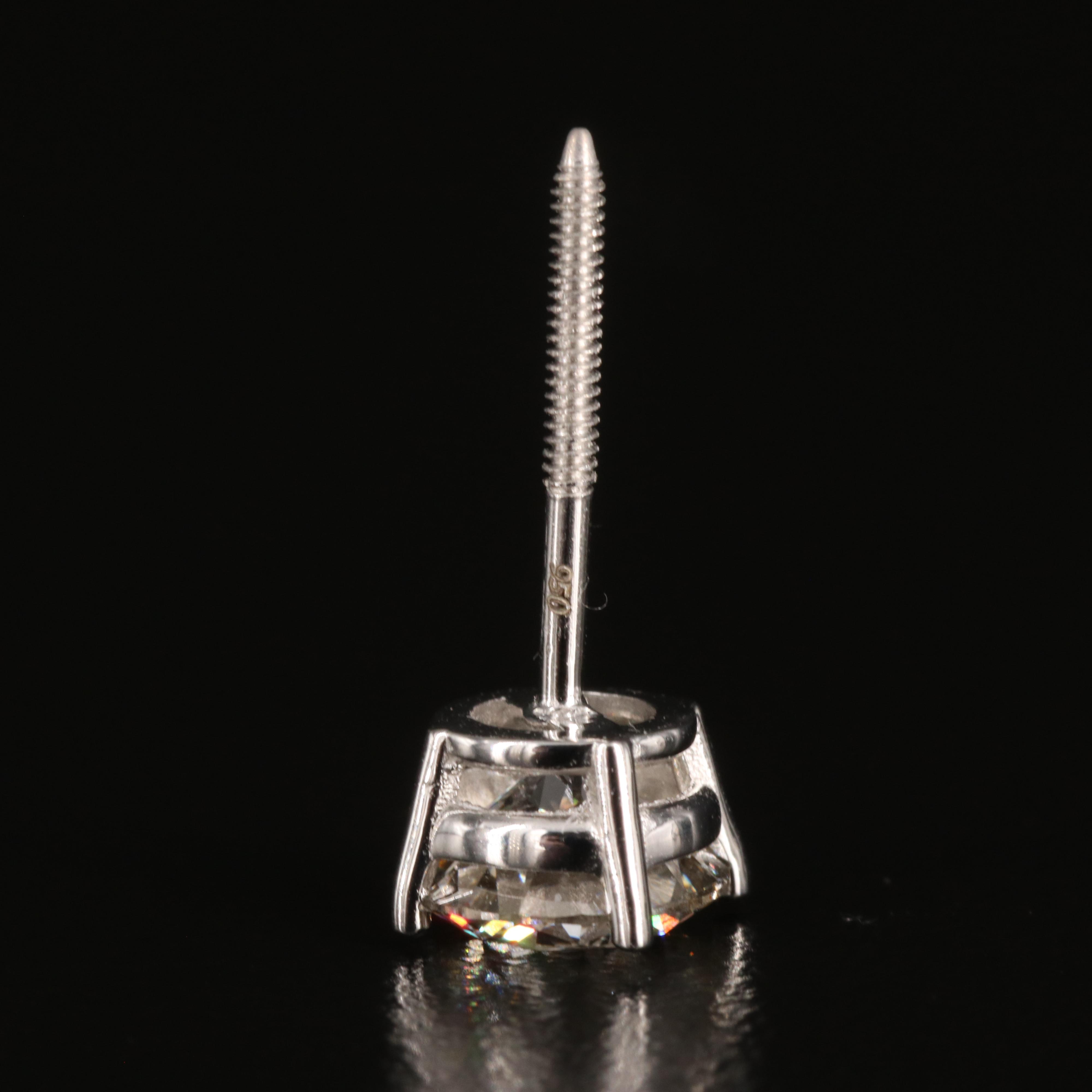 14K 1.60 CTW Lab Grown Diamond Stud Earrings