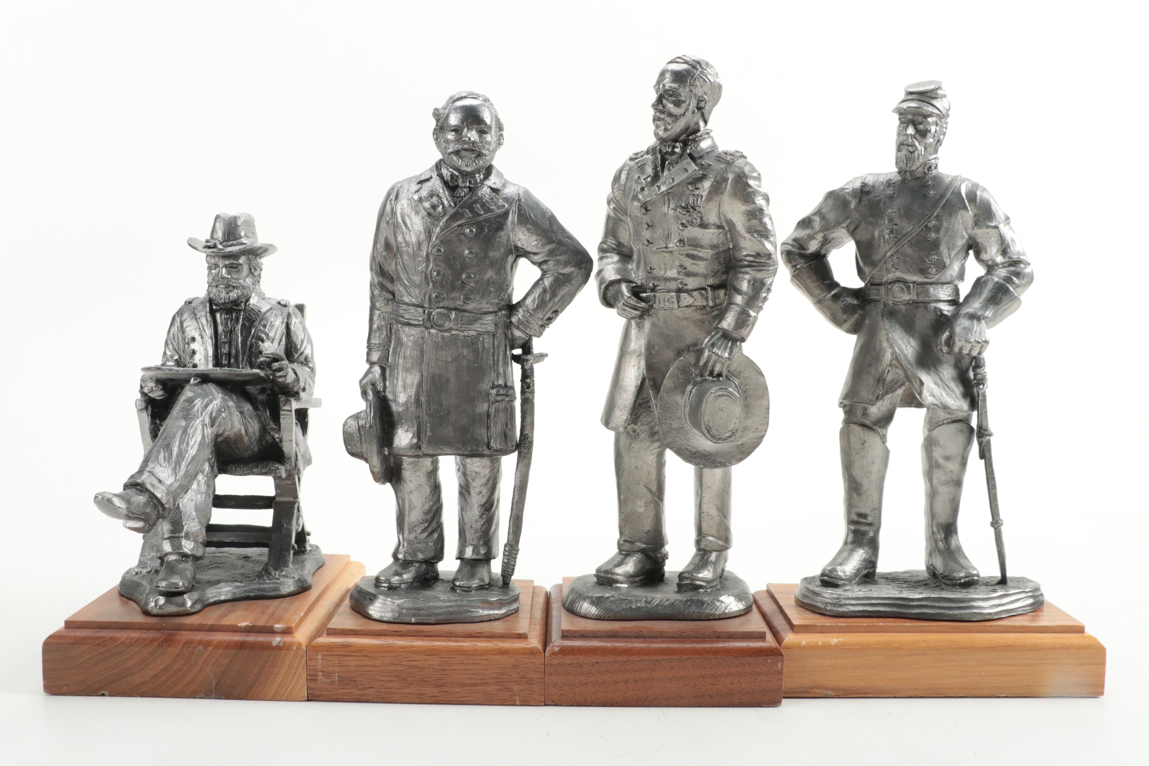 Michael A. Ricker Civil War Series and Other Pewter Figurines