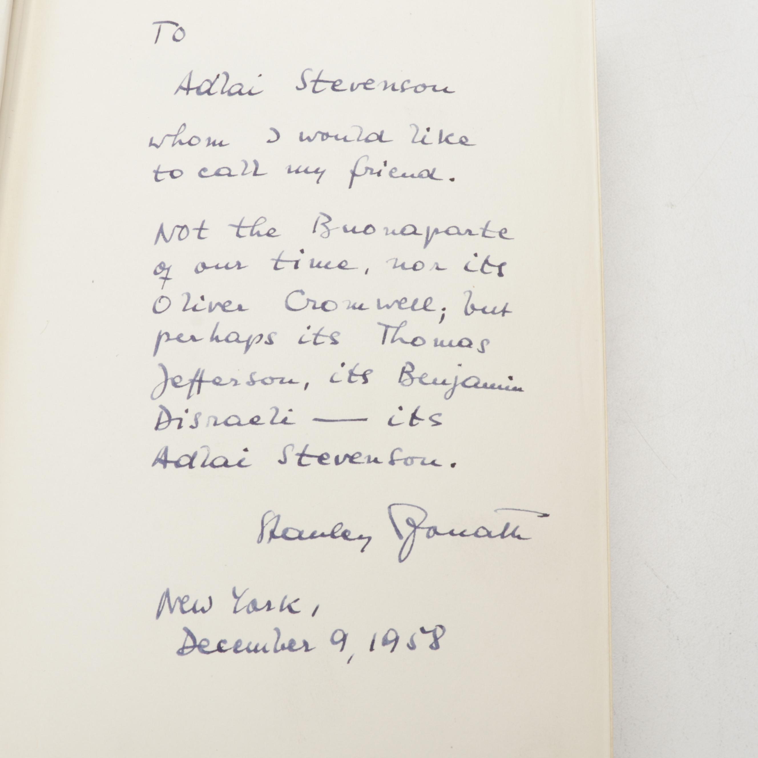 Signed American Political Books Including "Turning Point" by Jimmy Carter